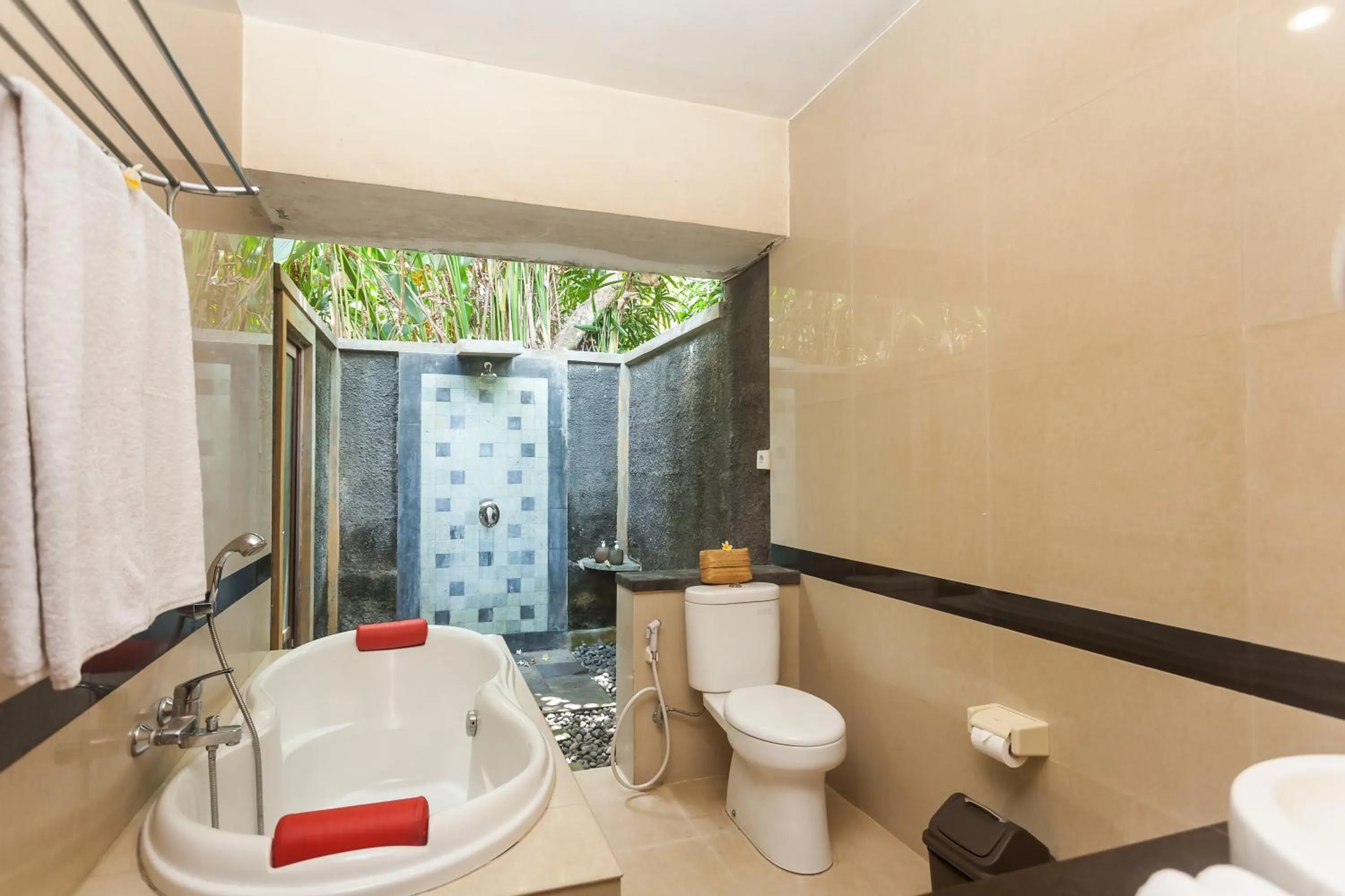 Bathroom in Kadiga Villas Ubud by GenuineHost