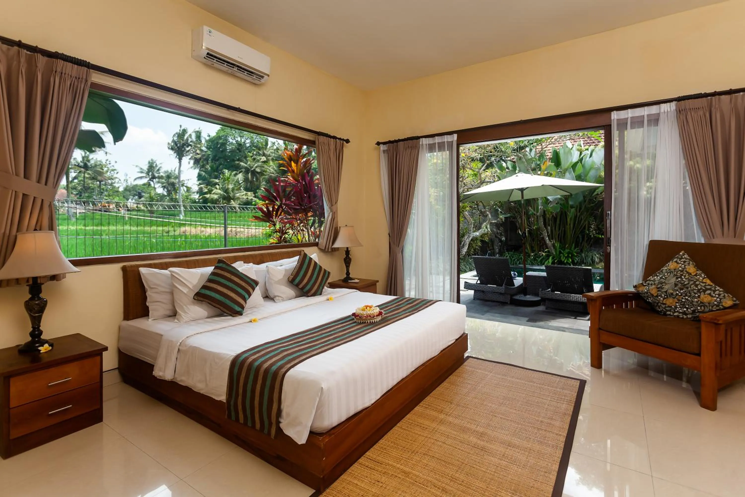 Bed in Kadiga Villas Ubud by GenuineHost