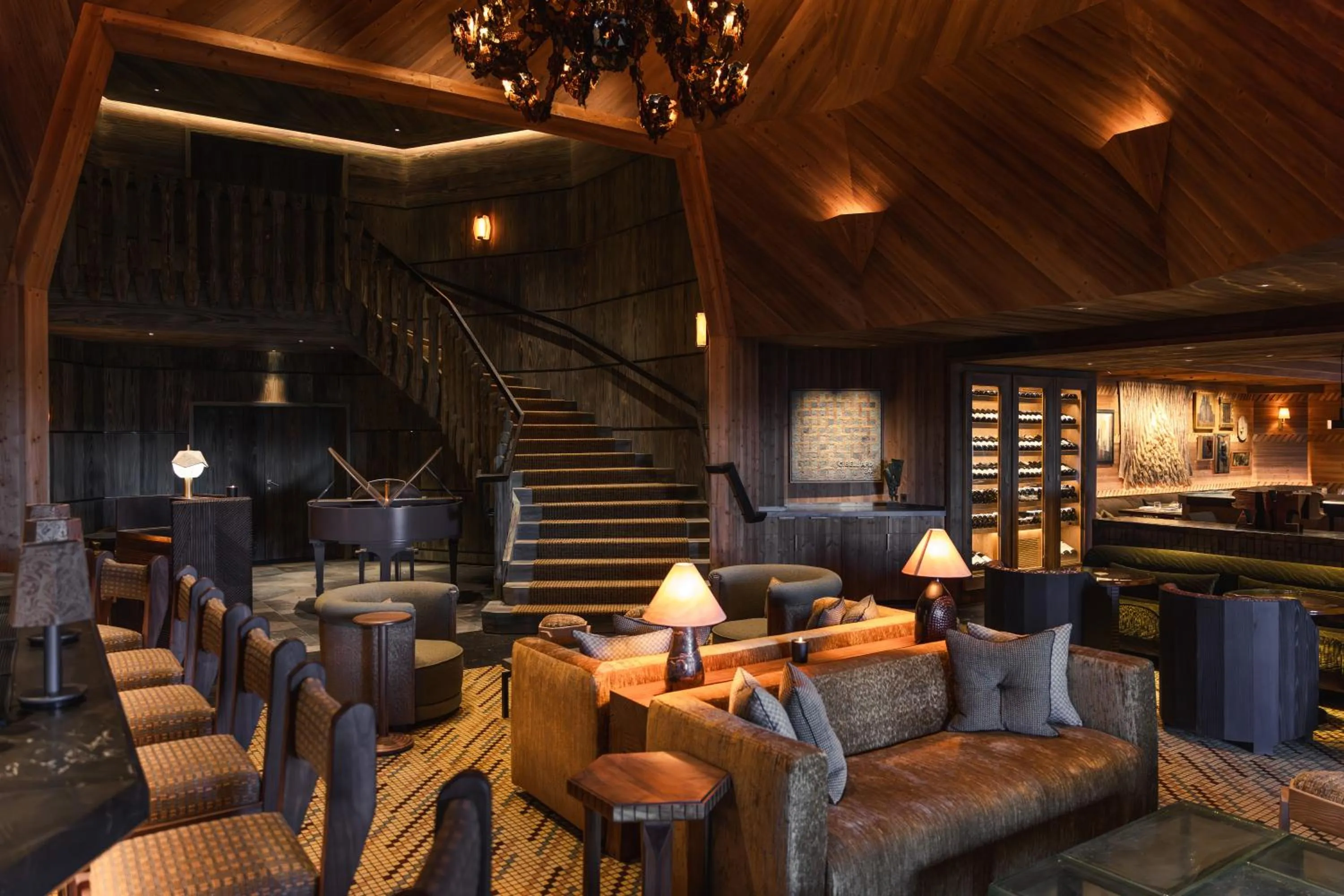 Restaurant/places to eat in Apogée Courchevel, Oetker Hotels