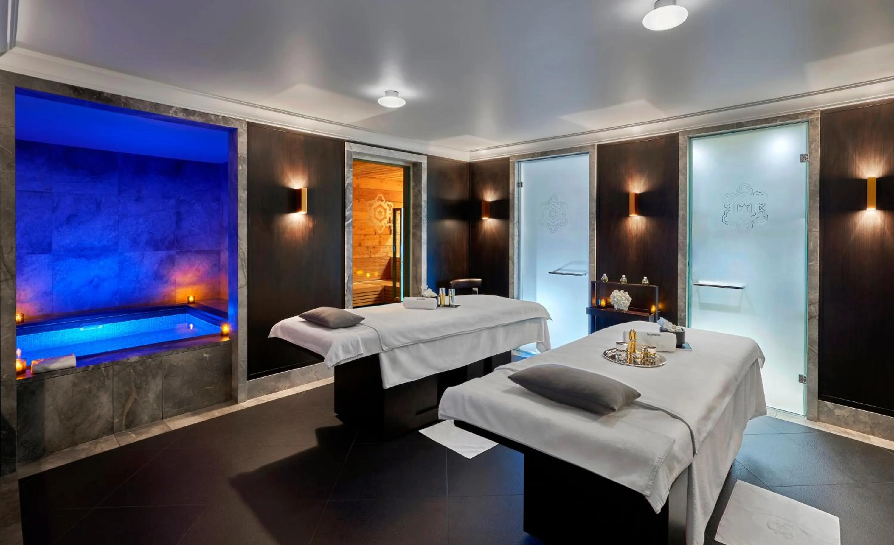 Spa and wellness centre/facilities in Apogée Courchevel, Oetker Hotels