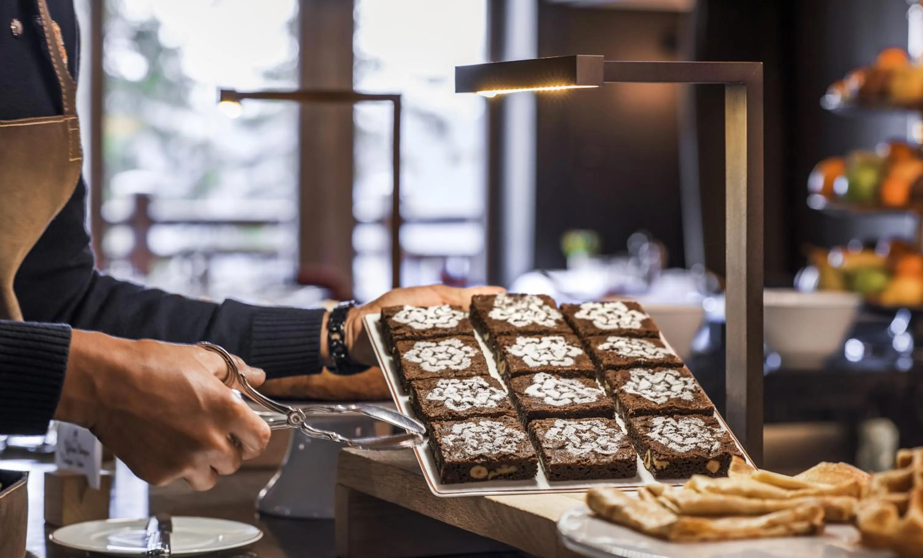 Food close-up in Apogée Courchevel, Oetker Hotels