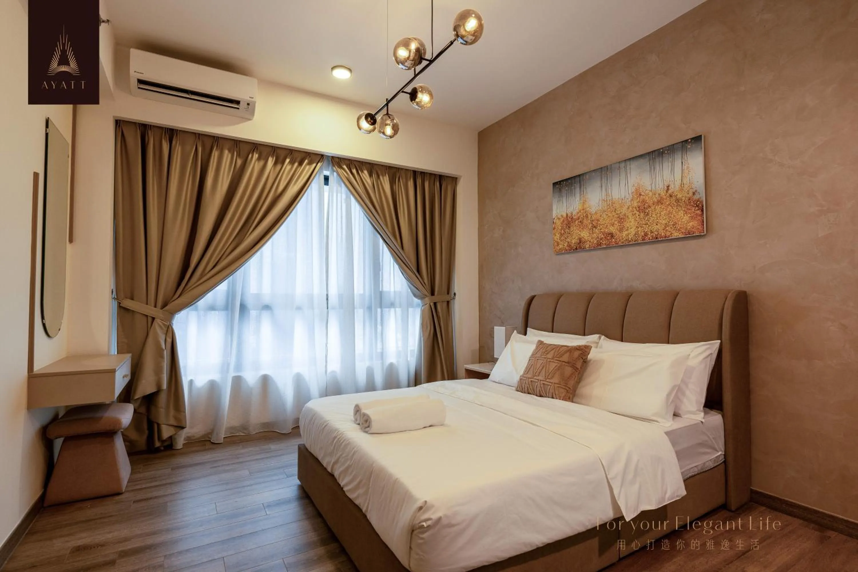 Bedroom, Bed in Ayatt Bukit Bintang