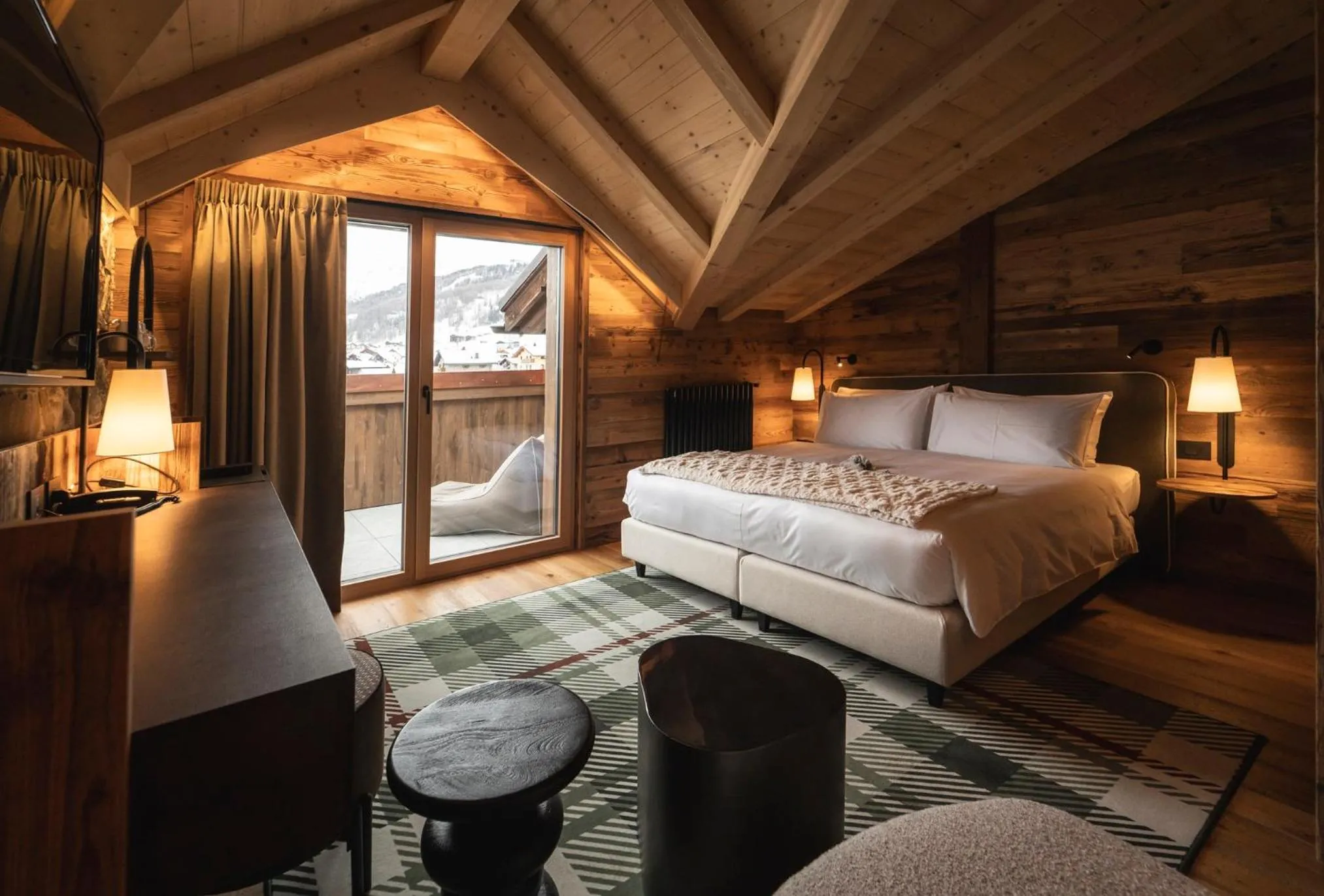 Bed in Mont Chalet Nevada - Hotel & Spa