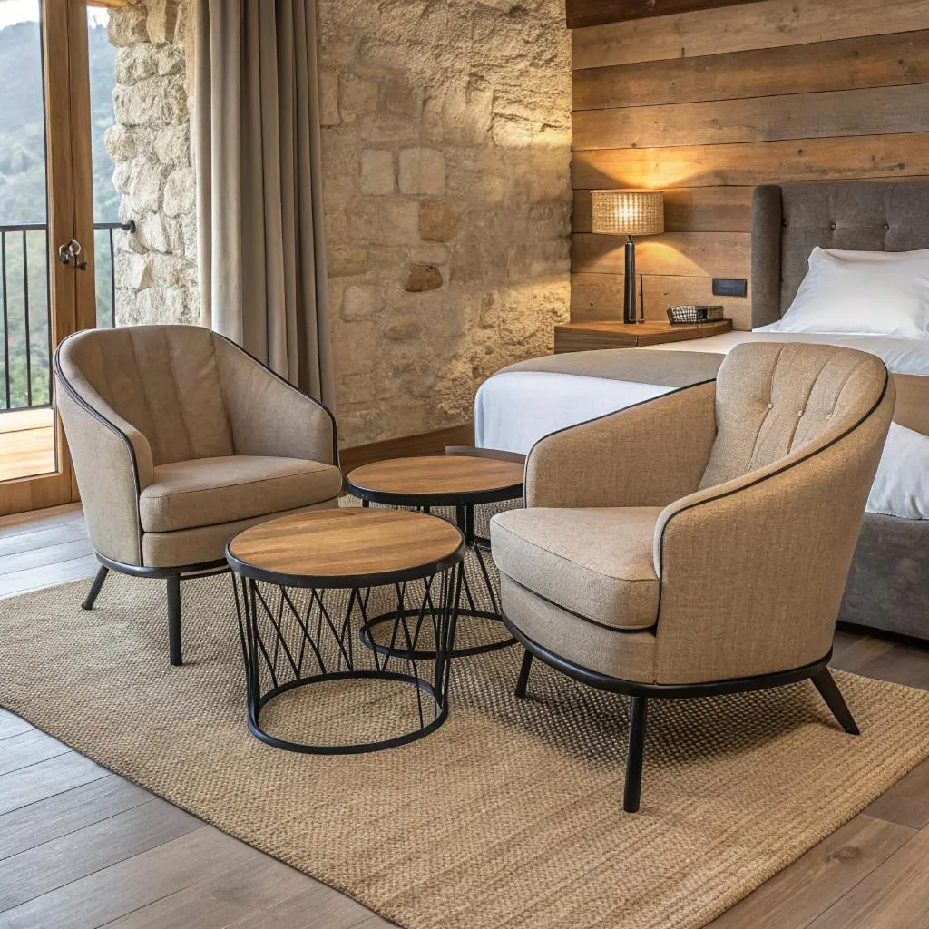 Bed in Mont Chalet Nevada - Hotel & Spa