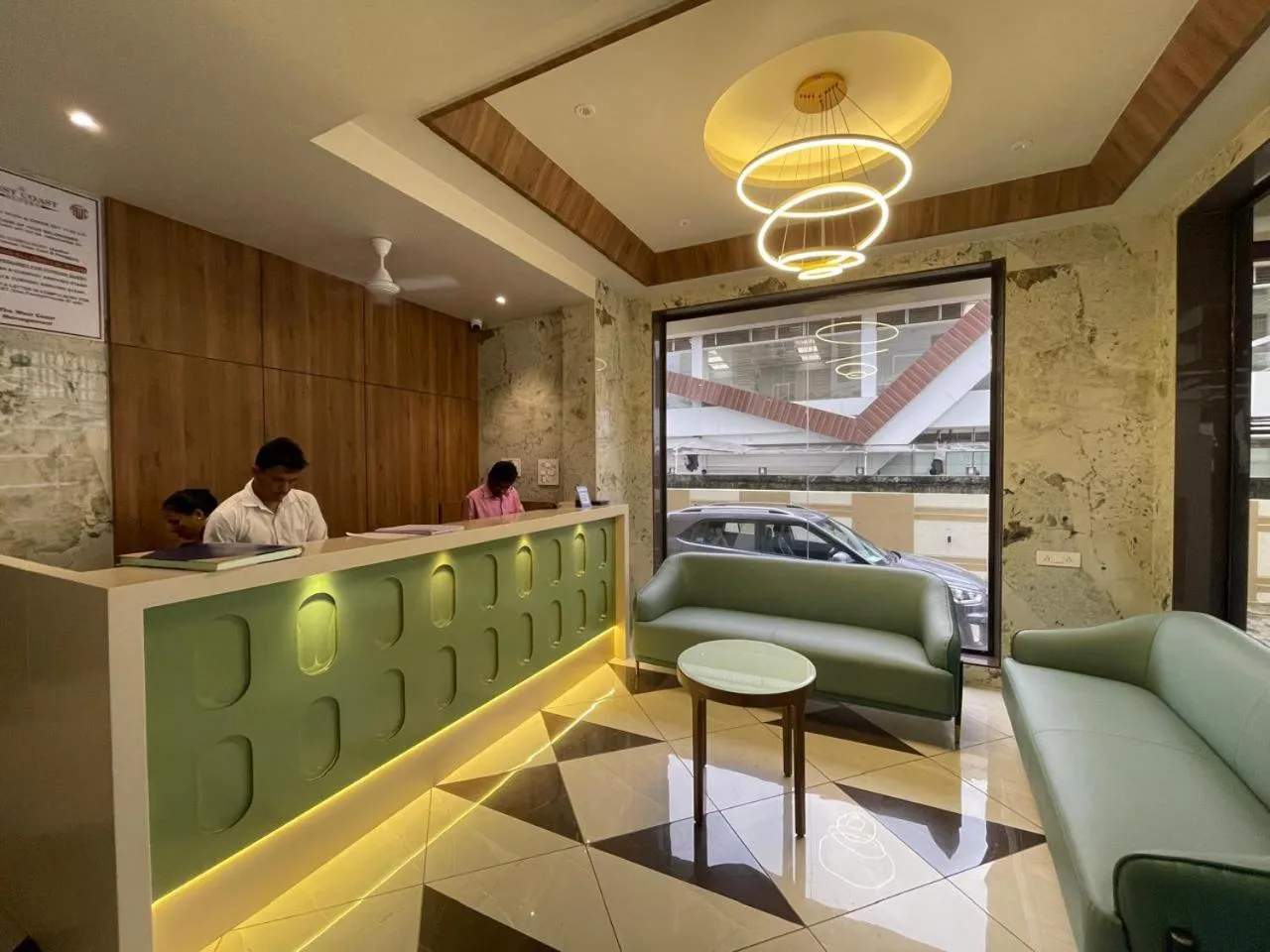 Bed in Hotel The West Coast