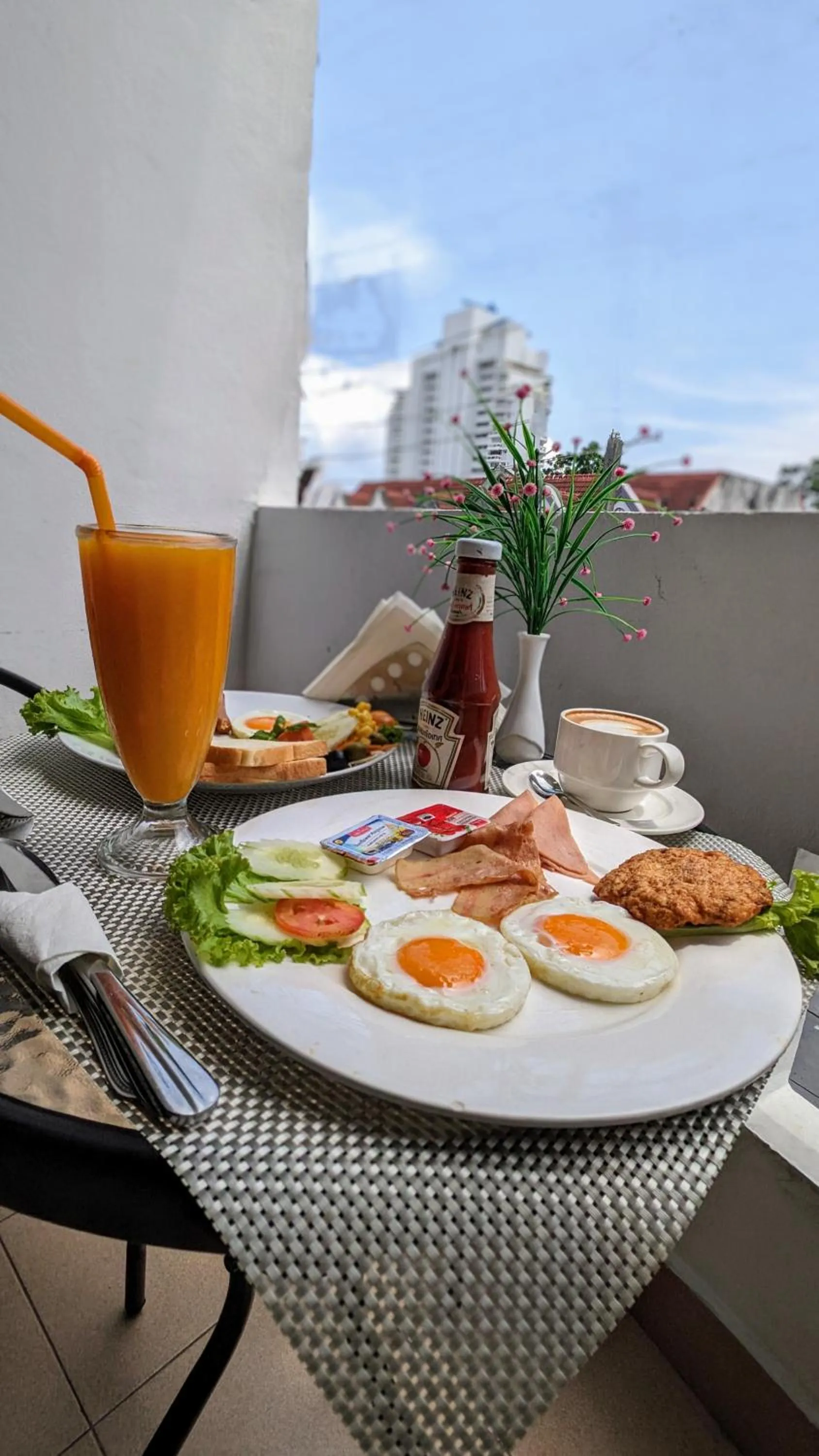 Balcony/Terrace in Heaven House Restro & Bar