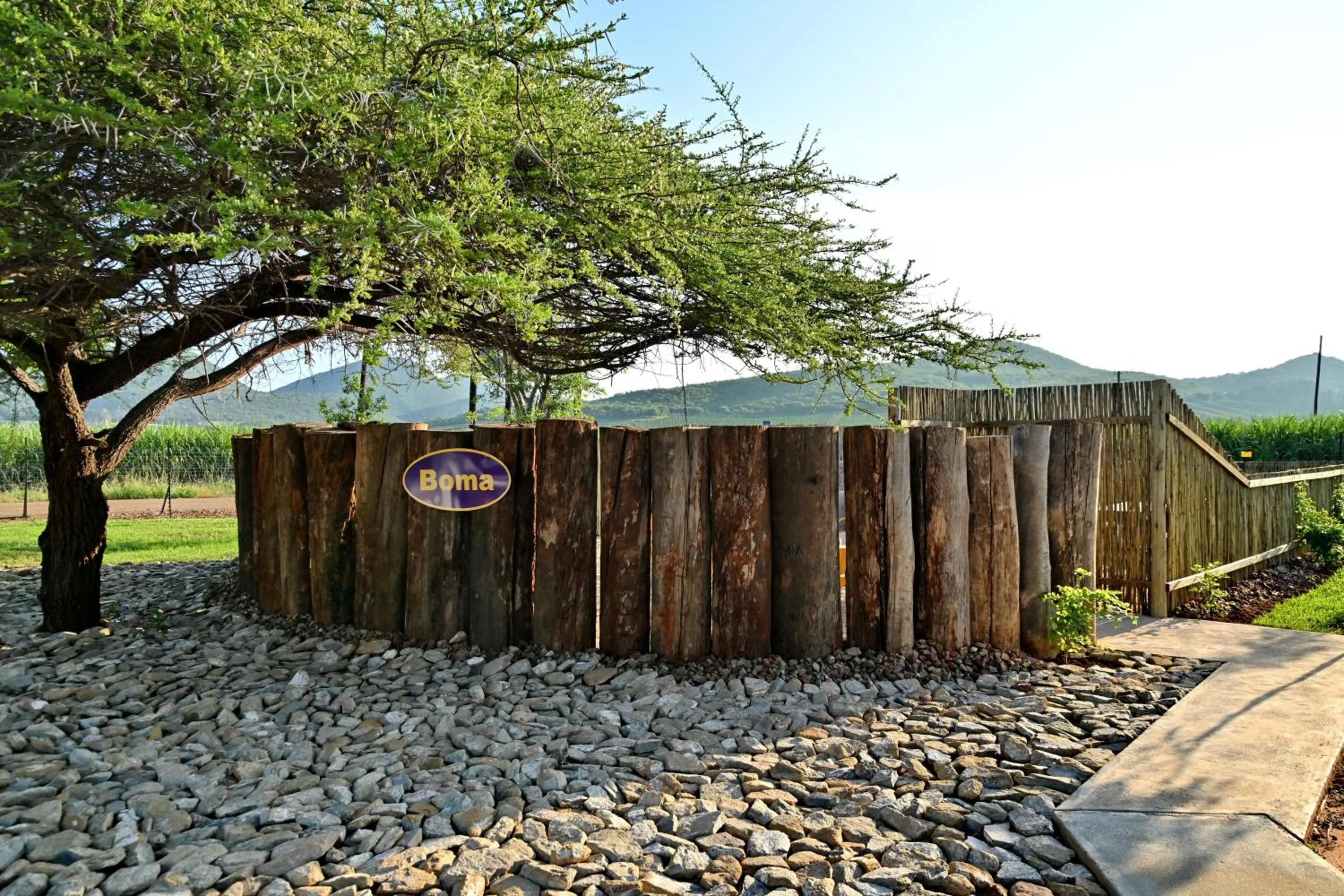 fireplace in SleepOver Malelane