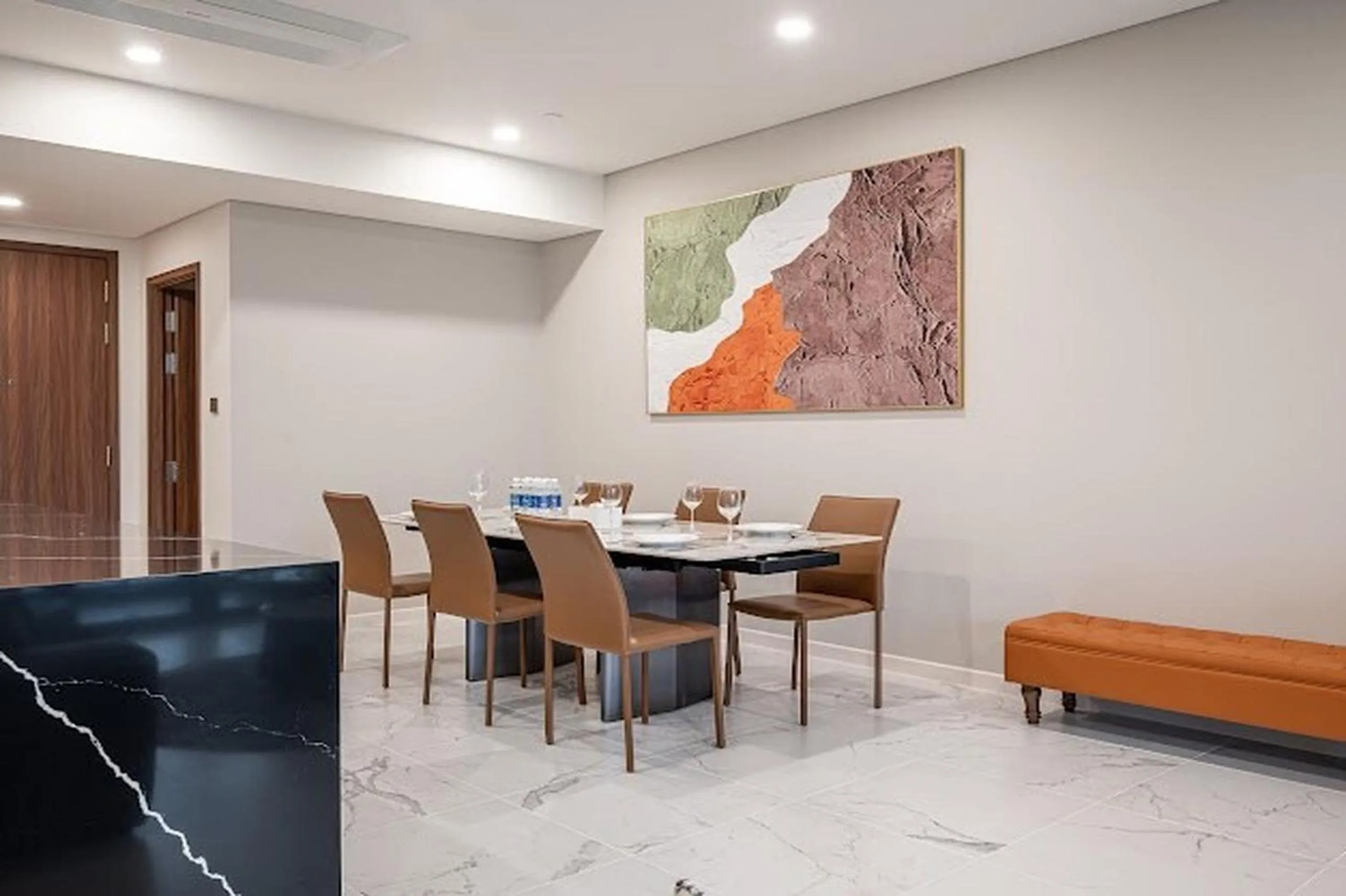 Seating area in The Metropole - Horizon View Riverside D2