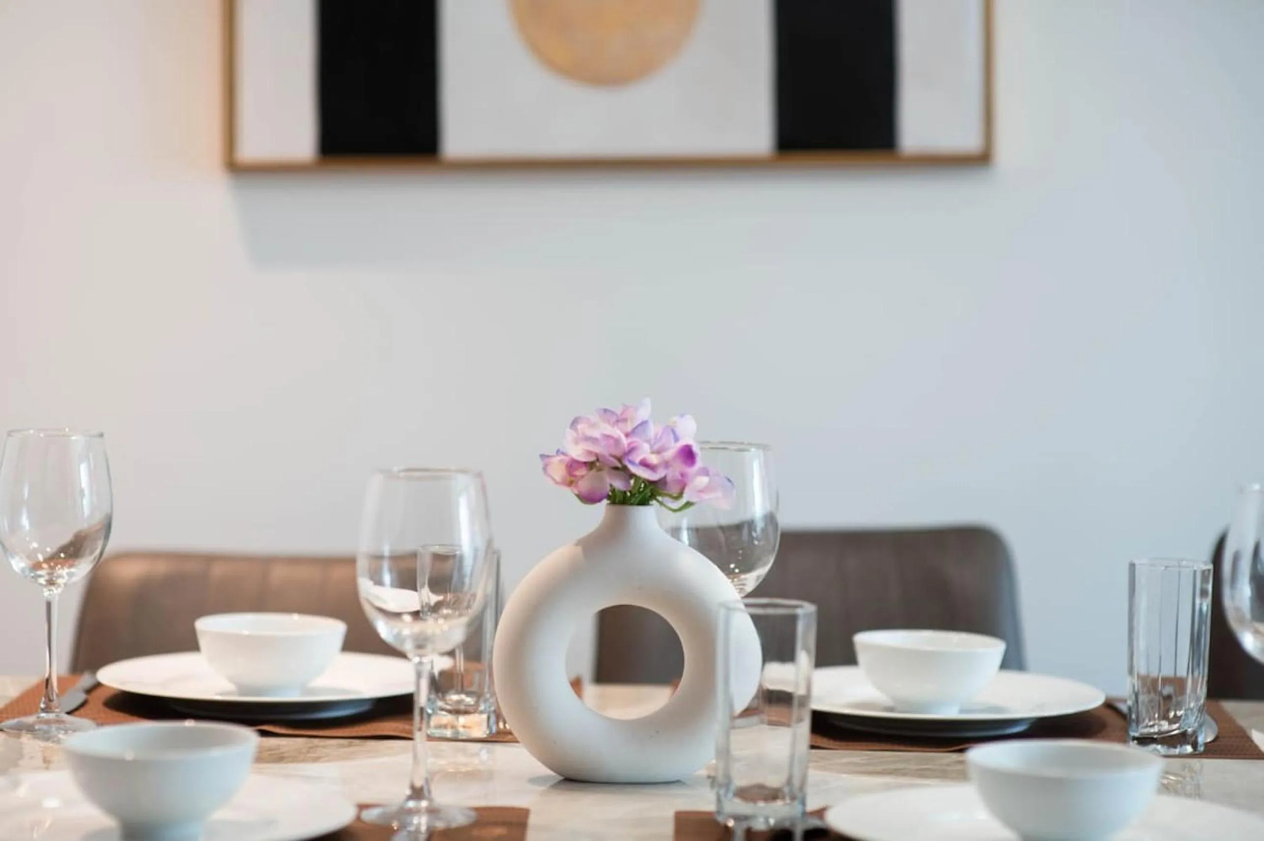 Seating area in The Metropole - Horizon View Riverside D2