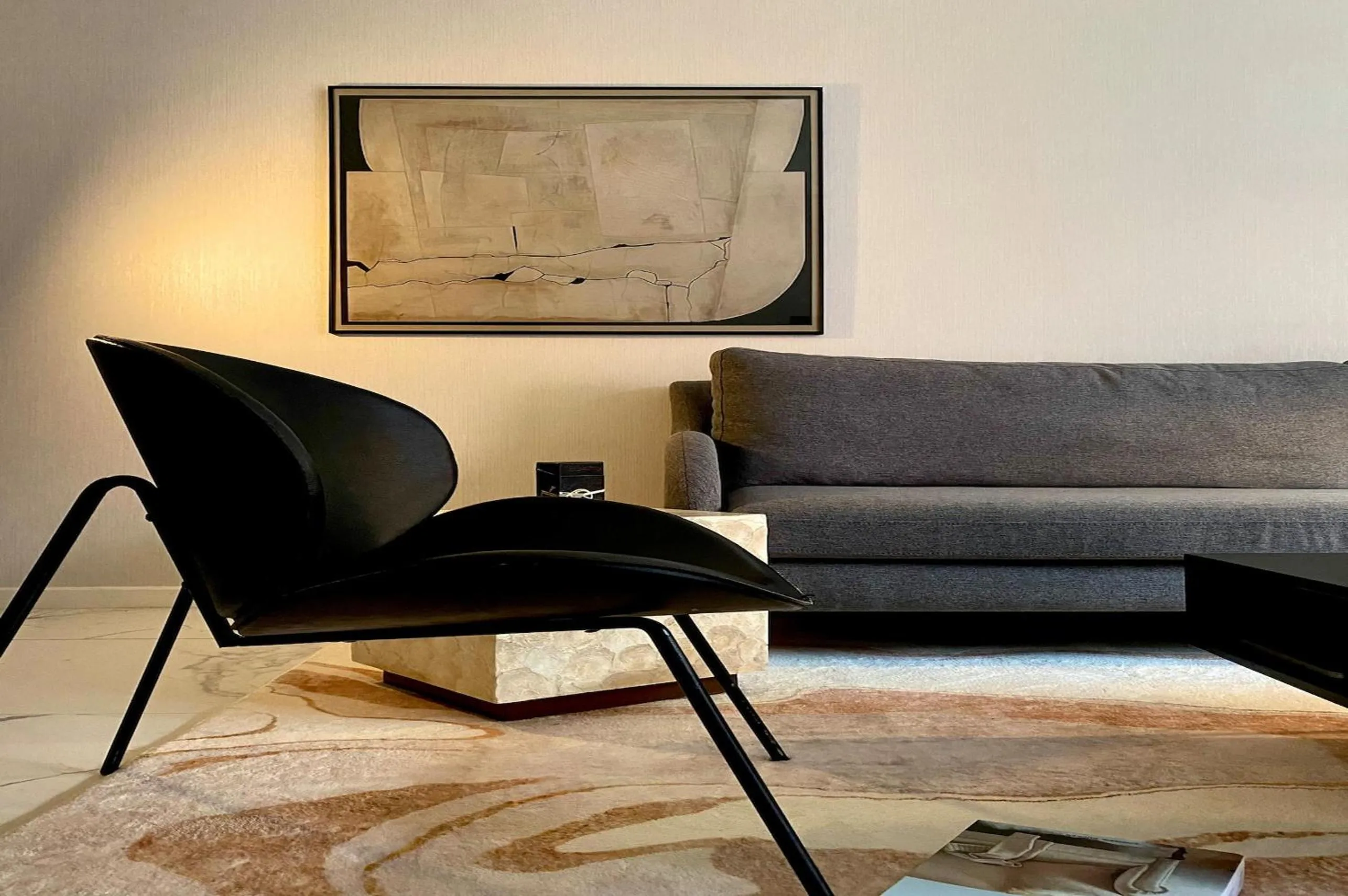 Living room in The Metropole - Horizon View Riverside D2