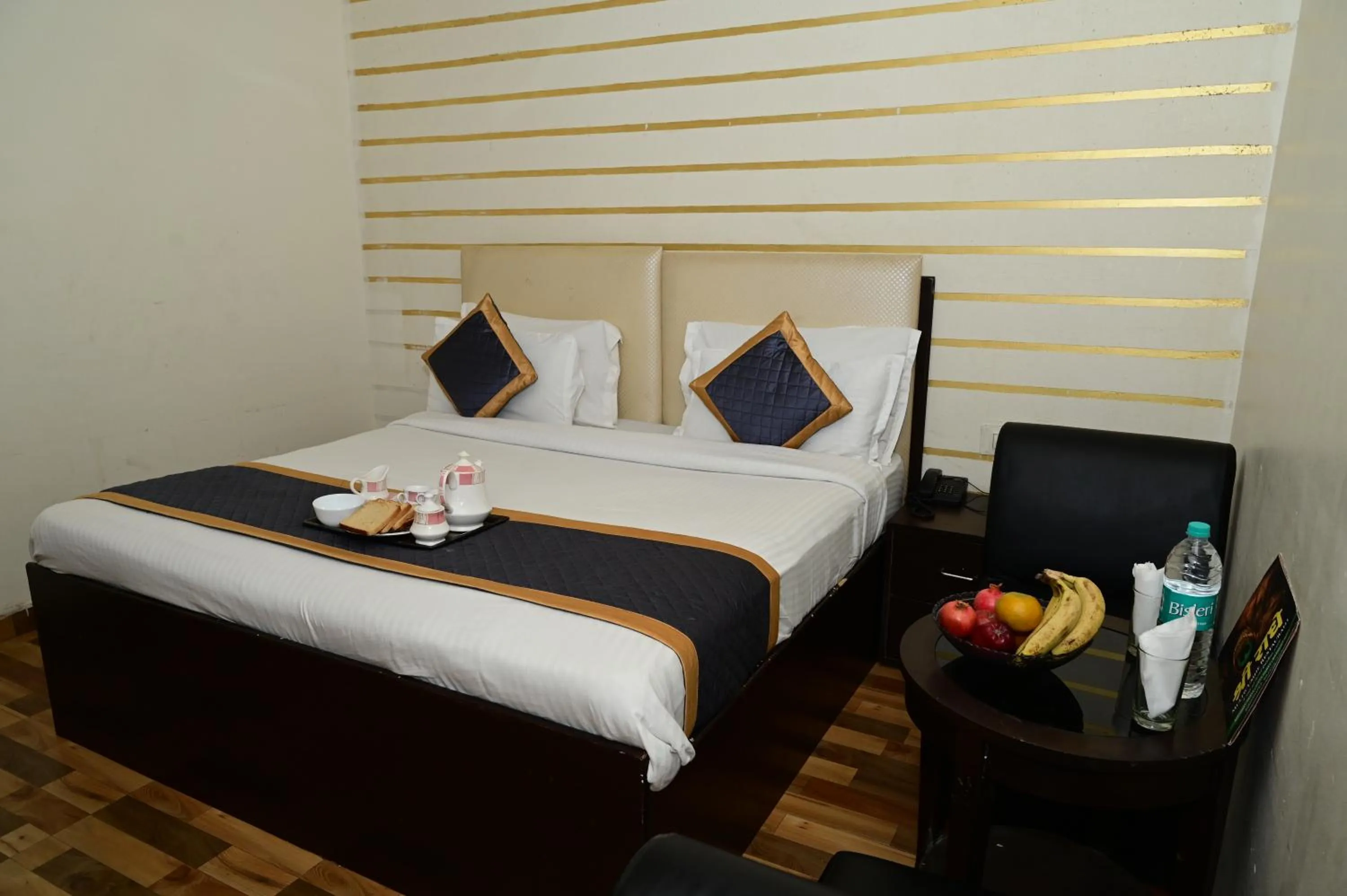 Bedroom in Hotel Krishna Pride