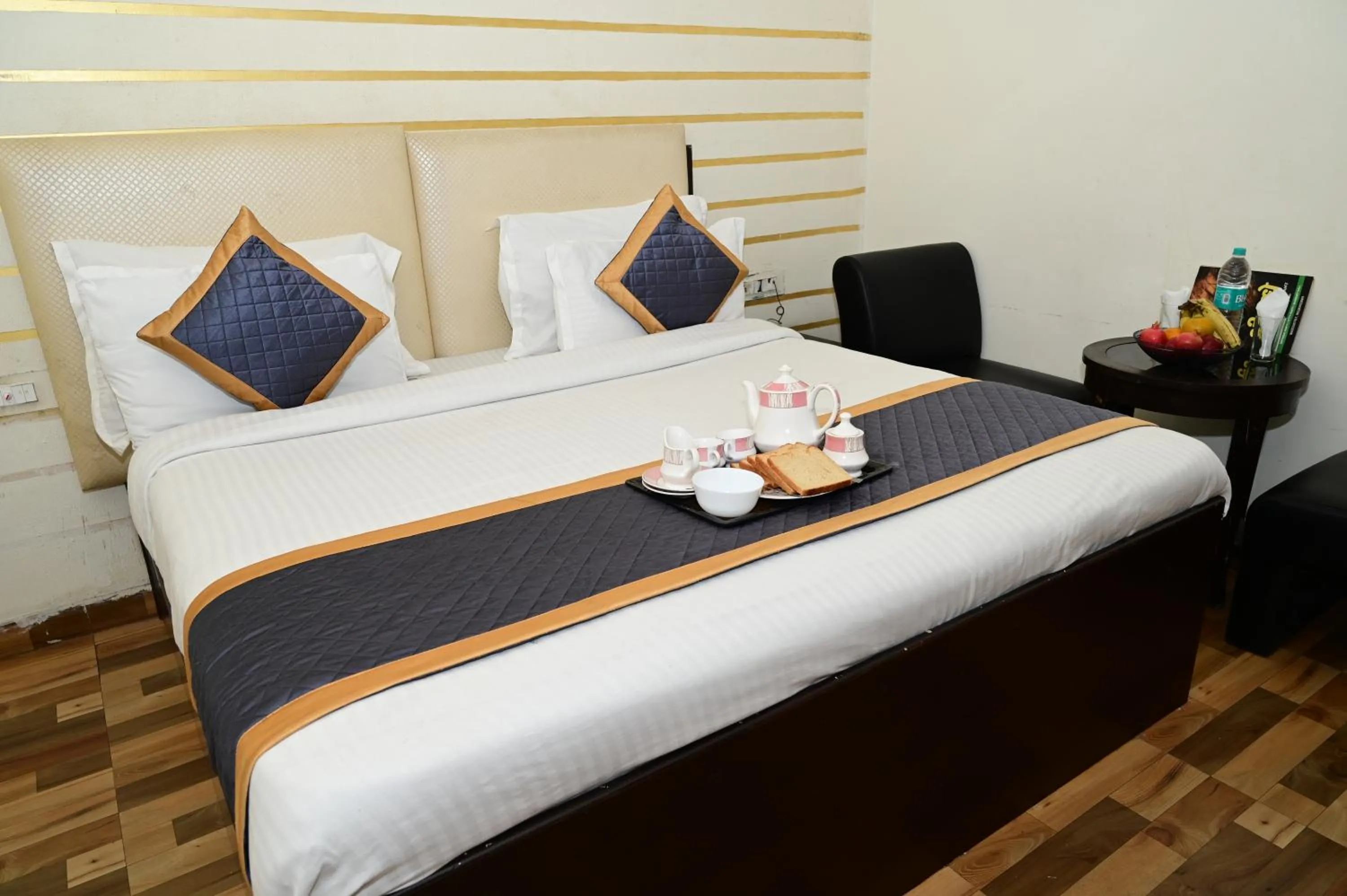 Bedroom in Hotel Krishna Pride