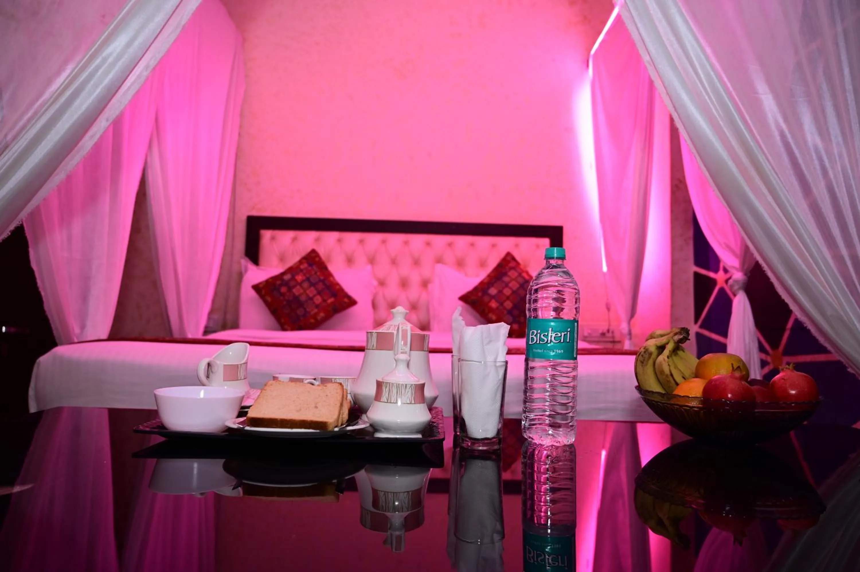 Bedroom in Hotel Krishna Pride