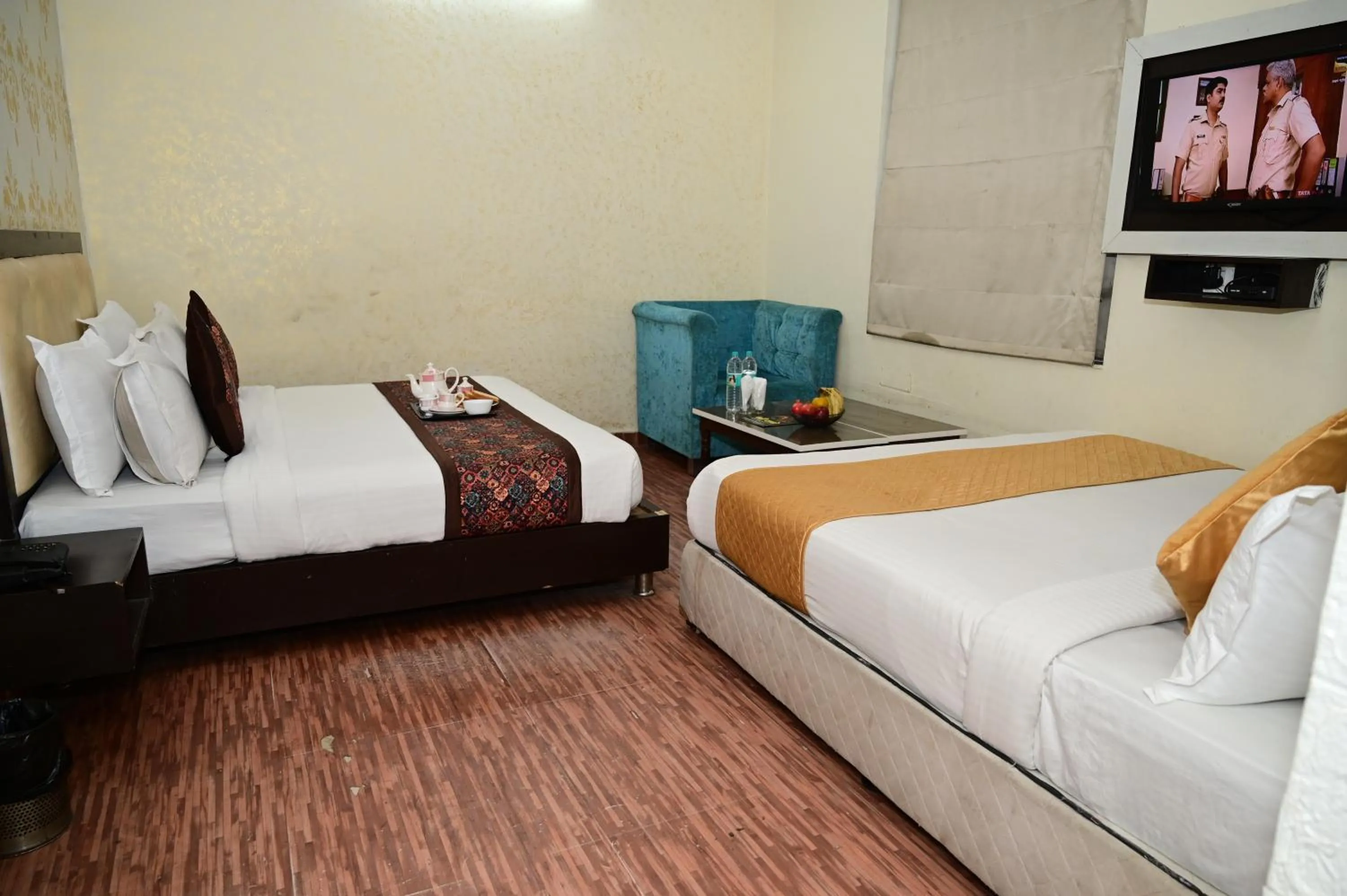 Bedroom in Hotel Krishna Pride