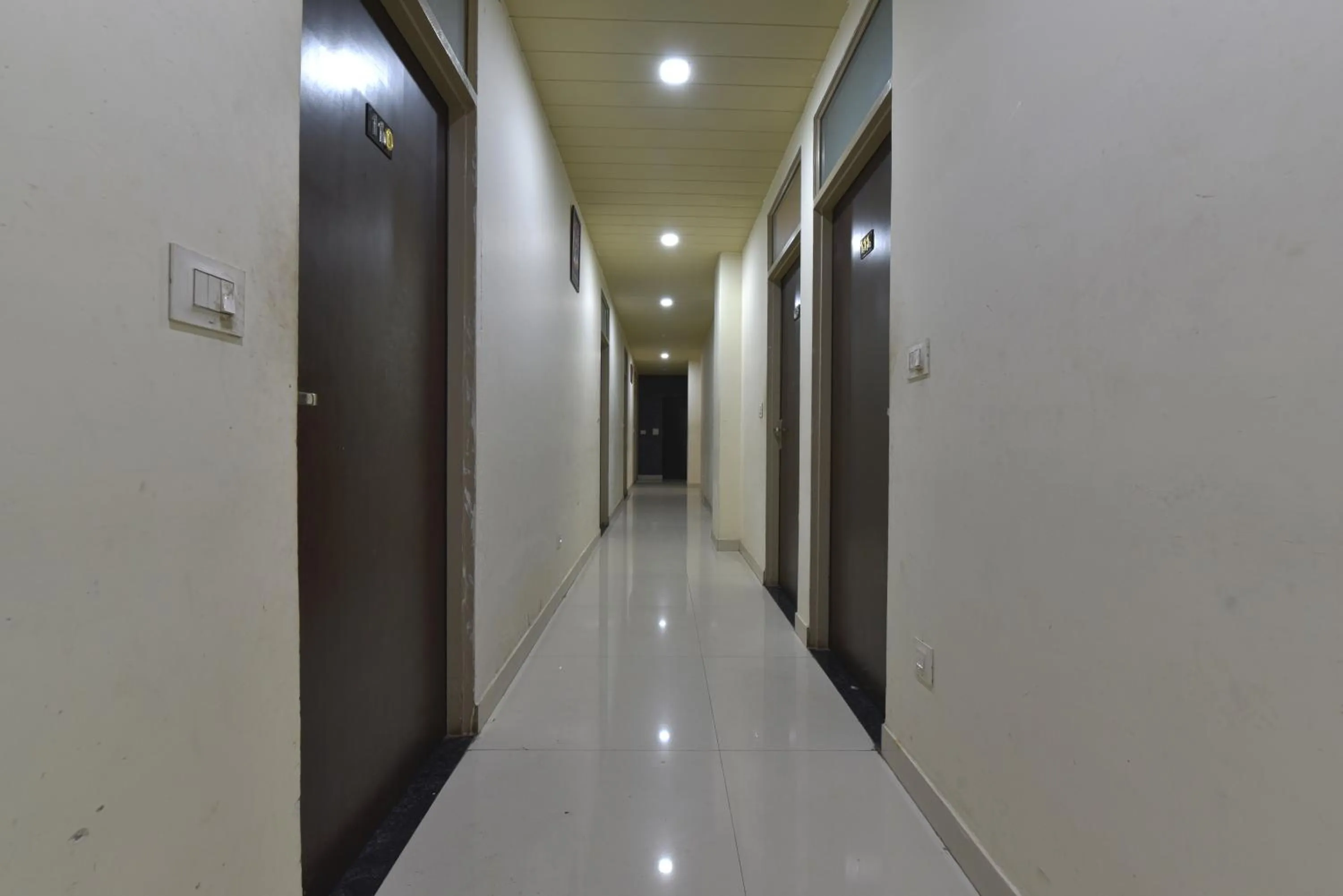 Property building in Hotel Krishna Pride