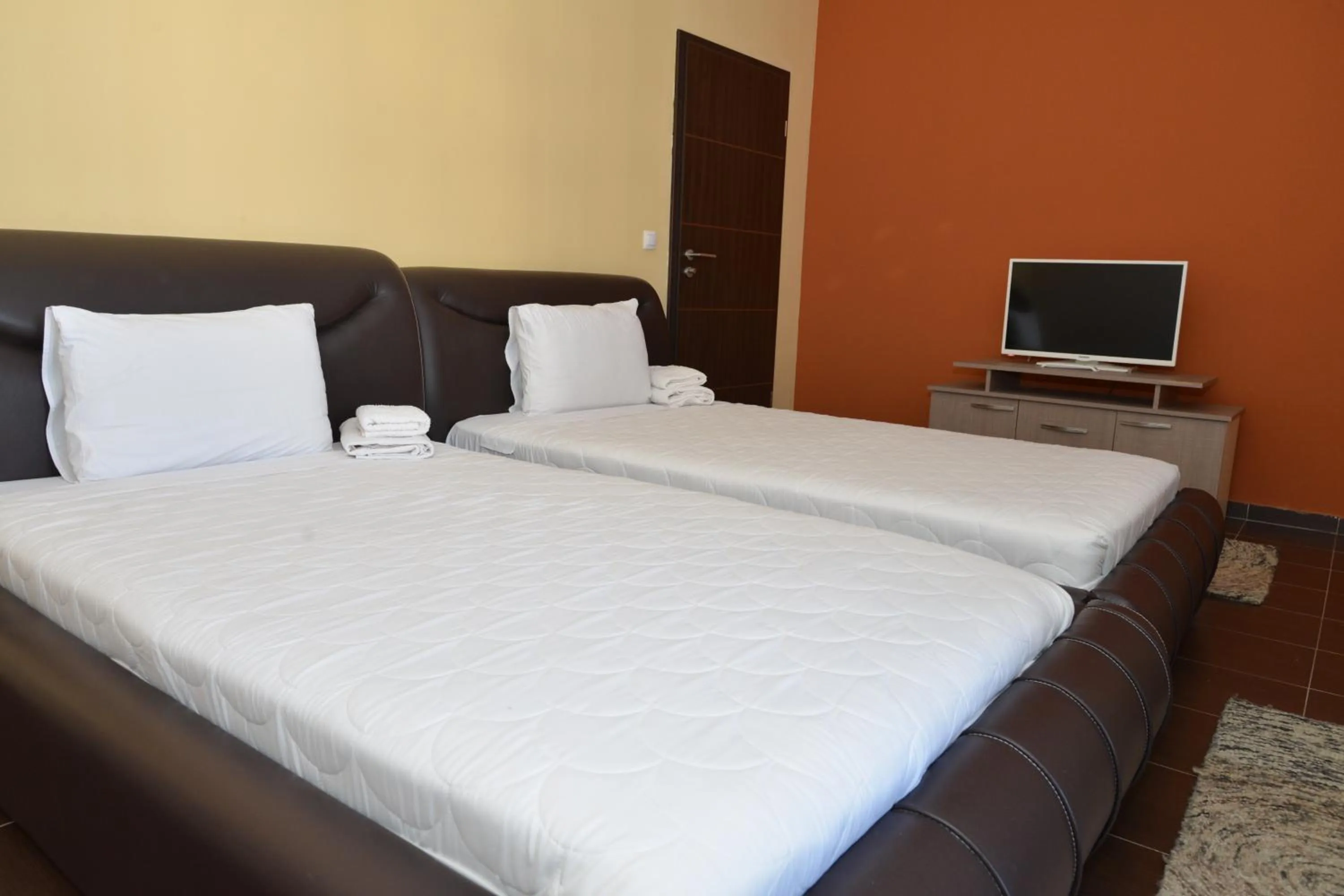 Bed in Hotel Konstantin