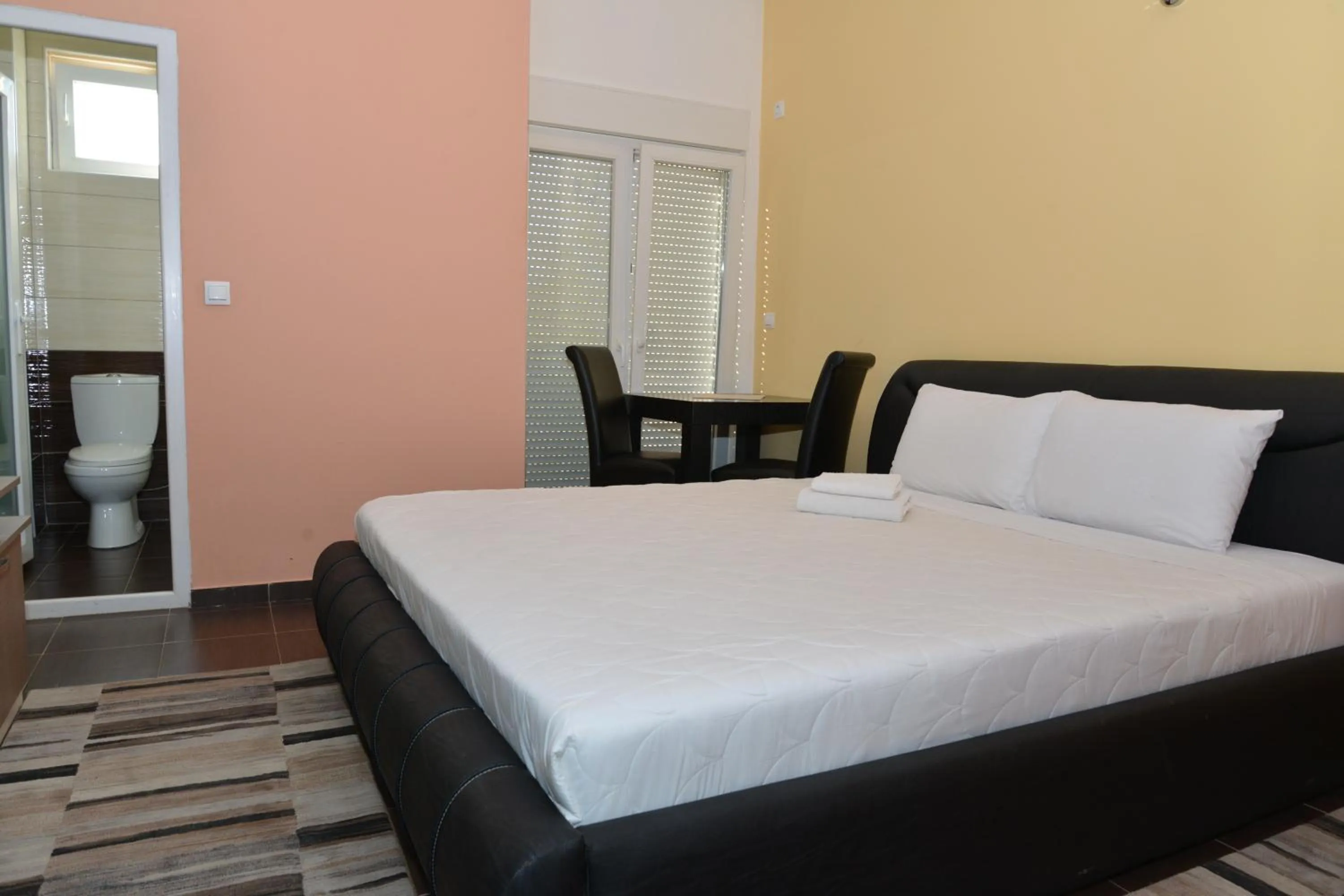 Bed in Hotel Konstantin