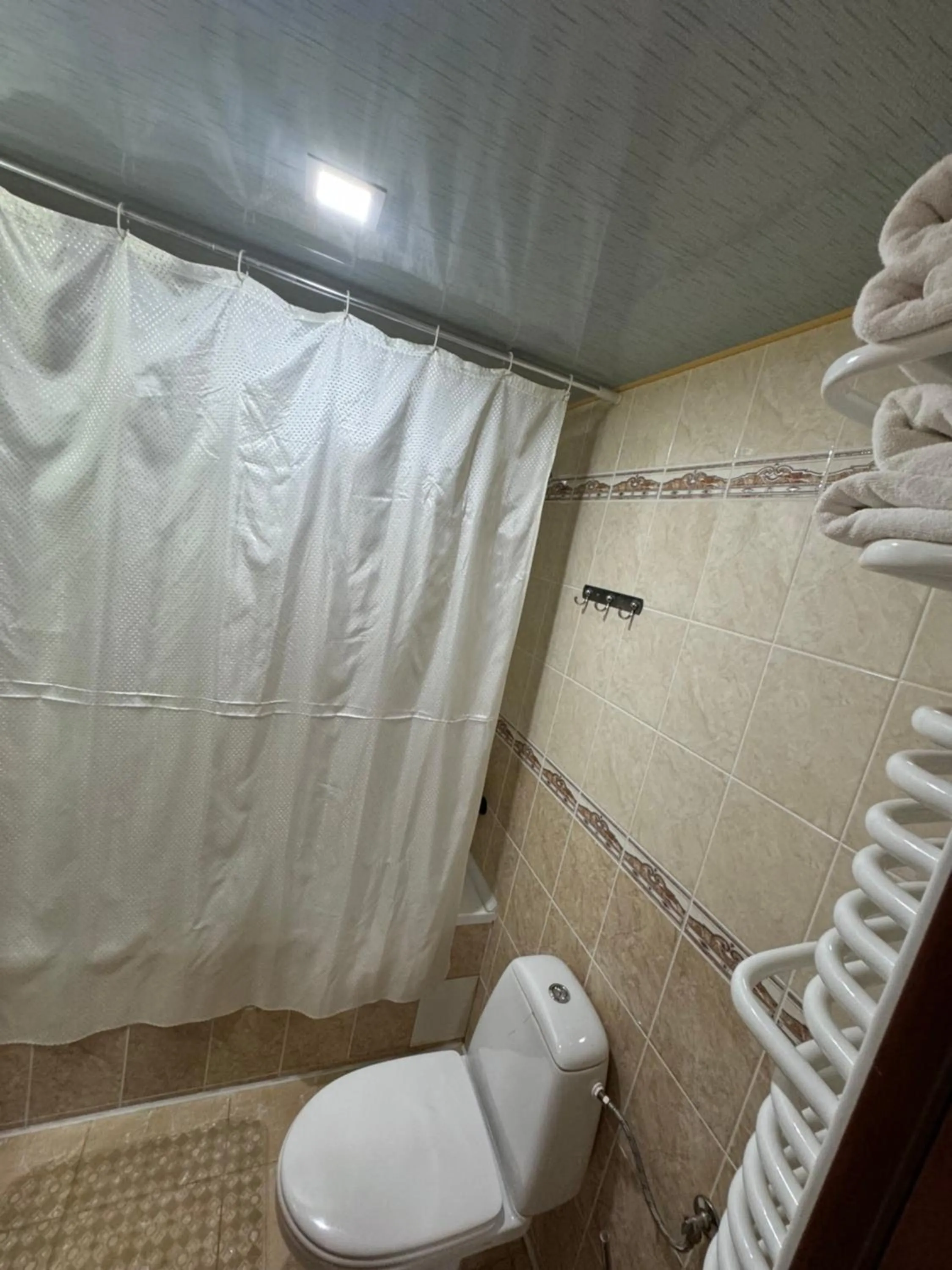 Shower in Hotel Grand Bukhara