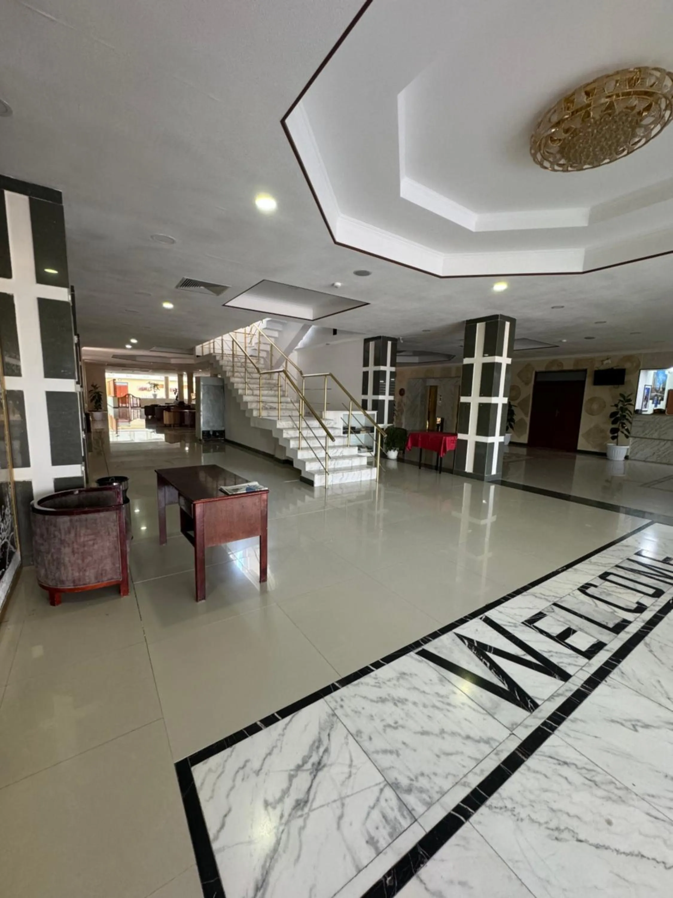 Living room in Hotel Grand Bukhara