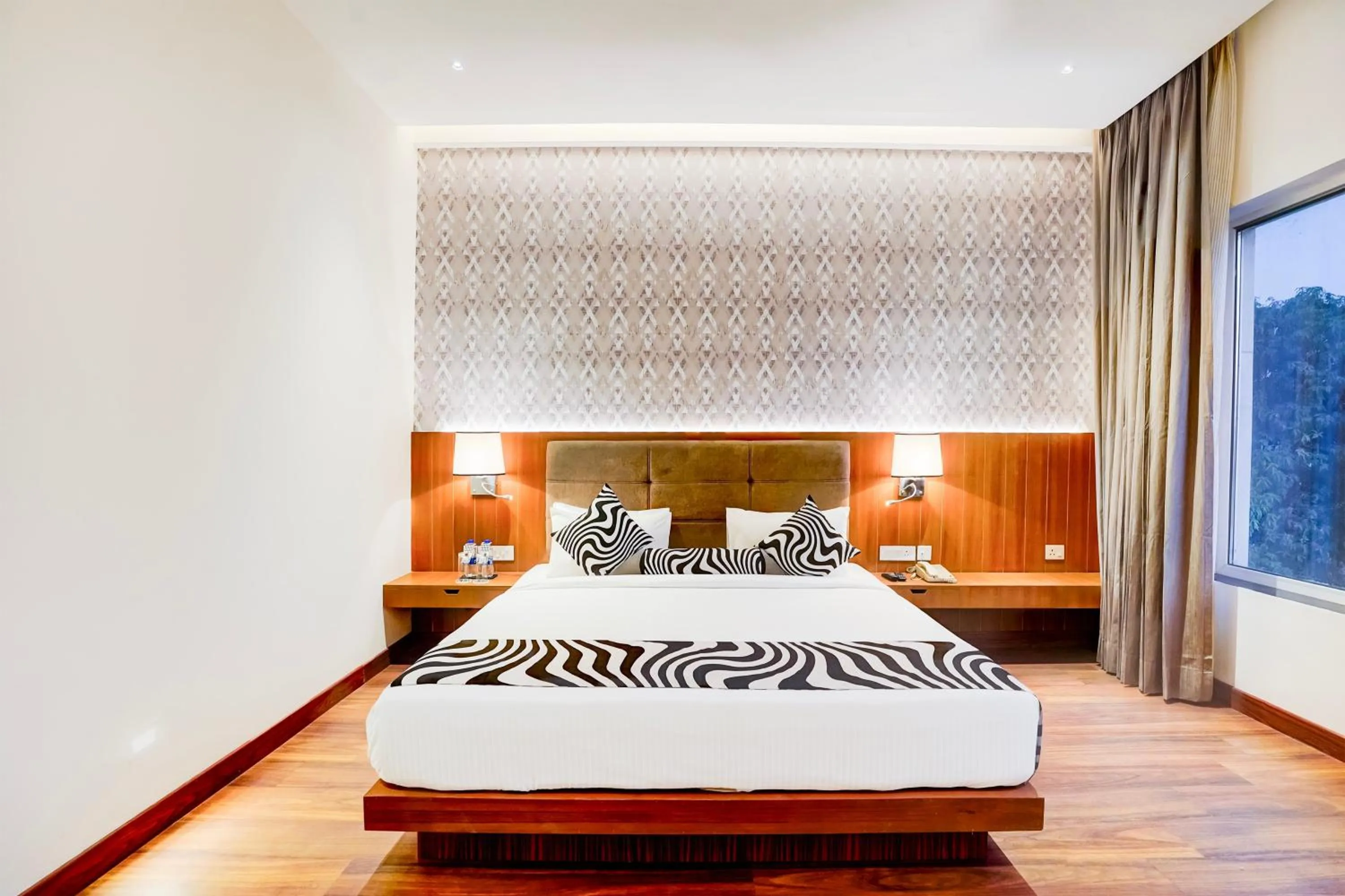 Bedroom, Bed in Sunday Resort & Spa by CheckIn Manesar Gurugram