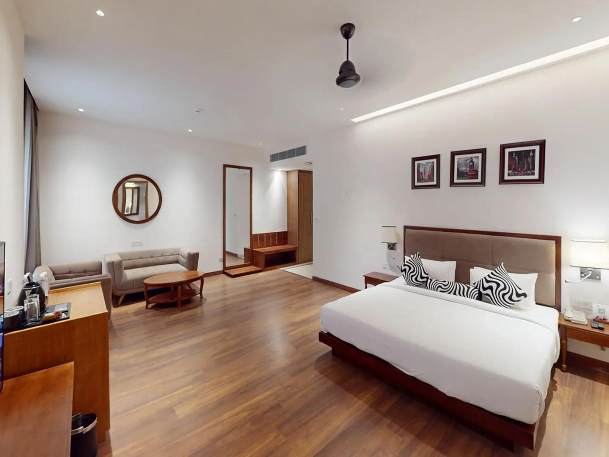 Bed in Sunday Resort & Spa by CheckIn Manesar Gurugram