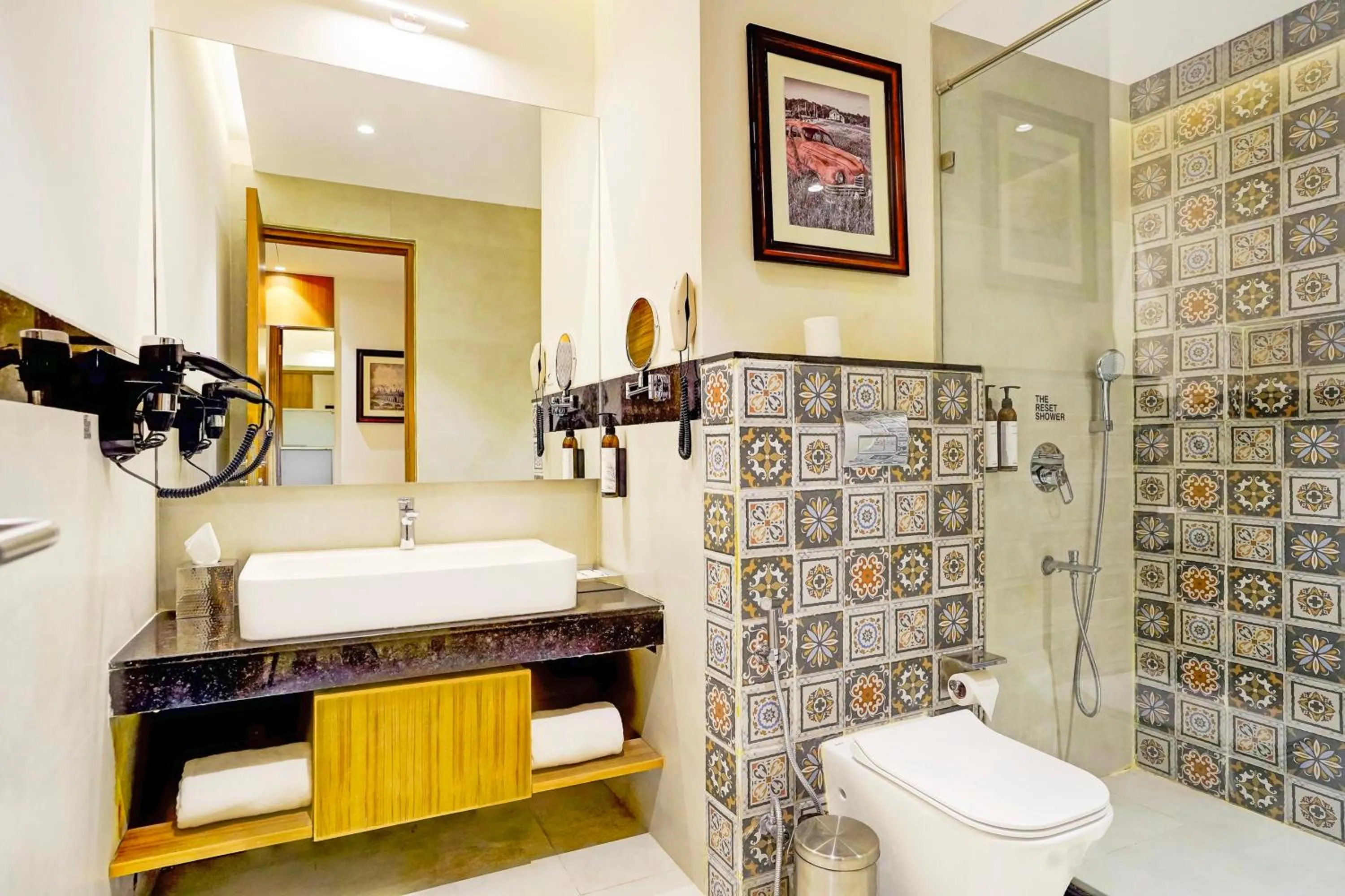 Bathroom in Sunday Resort & Spa by CheckIn Manesar Gurugram