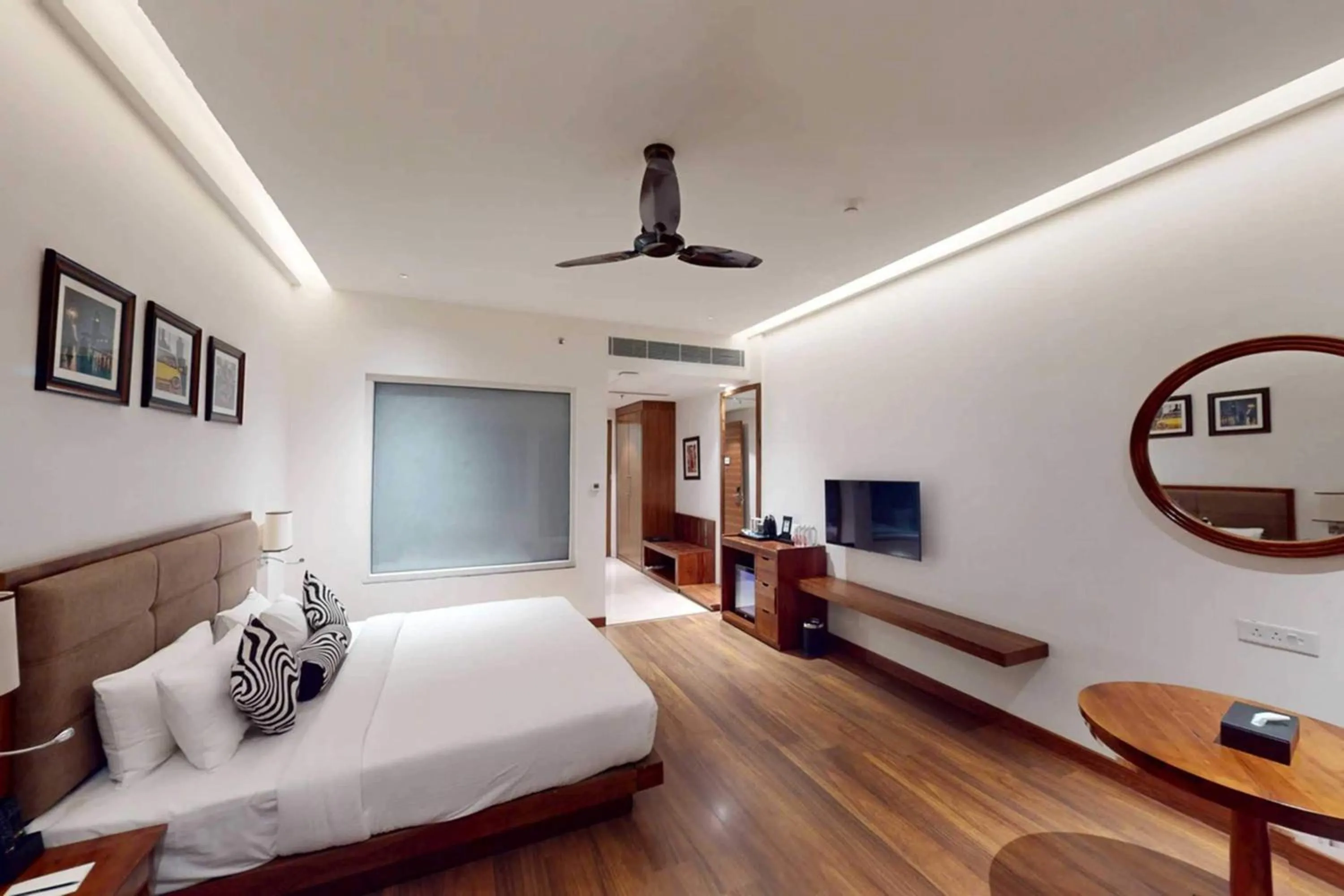 Bedroom, Bed in Sunday Resort & Spa by CheckIn Manesar Gurugram