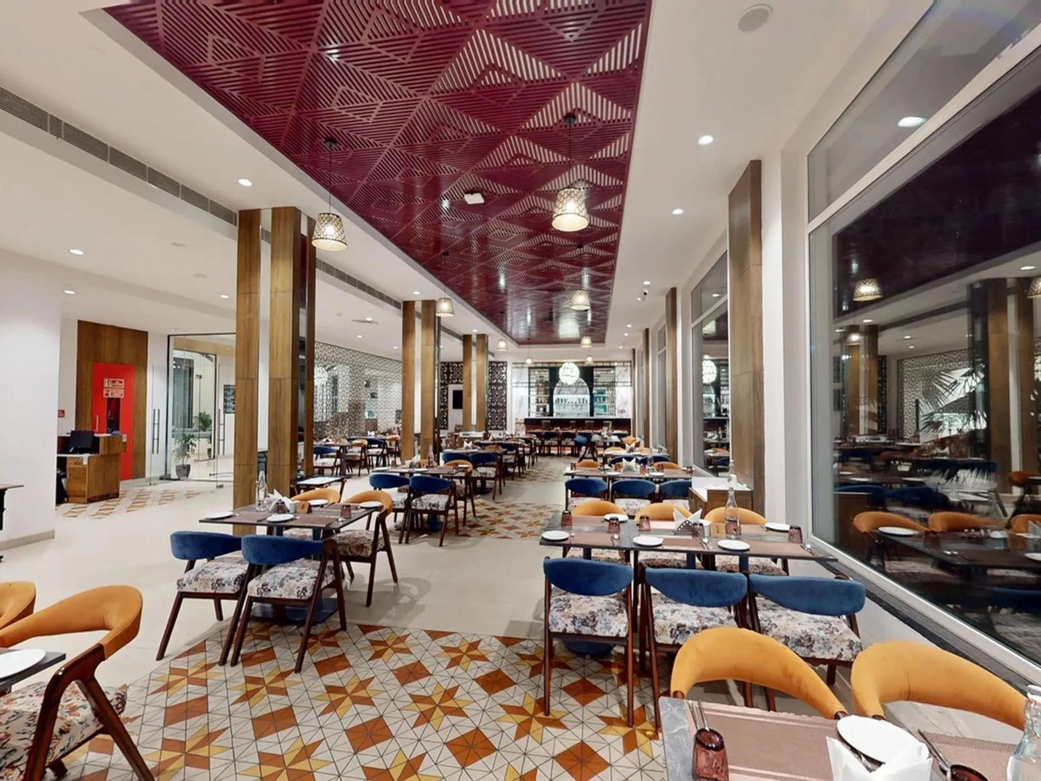 Restaurant/places to eat in Sunday Resort & Spa by CheckIn Manesar Gurugram