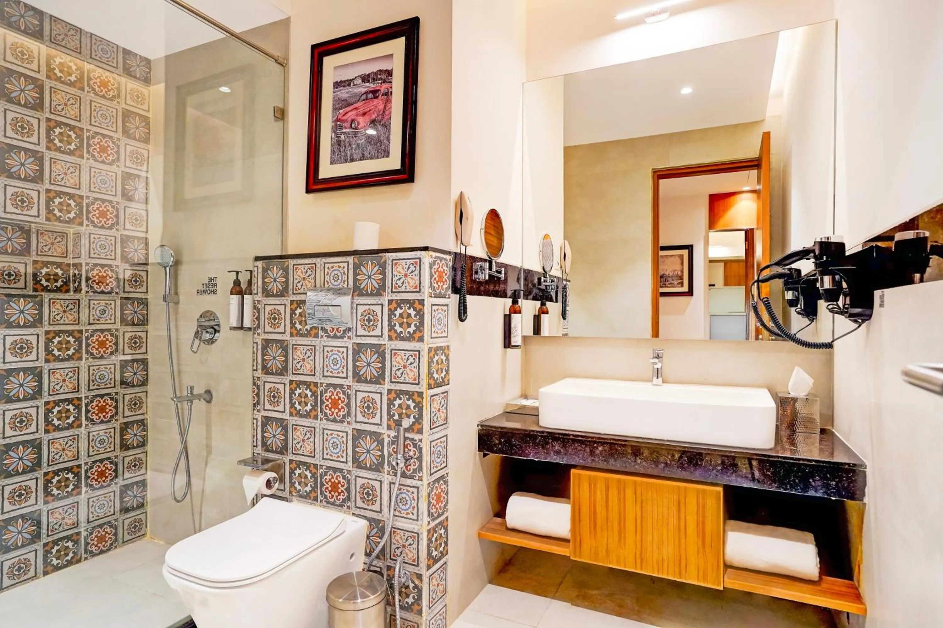 Bathroom in Sunday Resort & Spa by CheckIn Manesar Gurugram