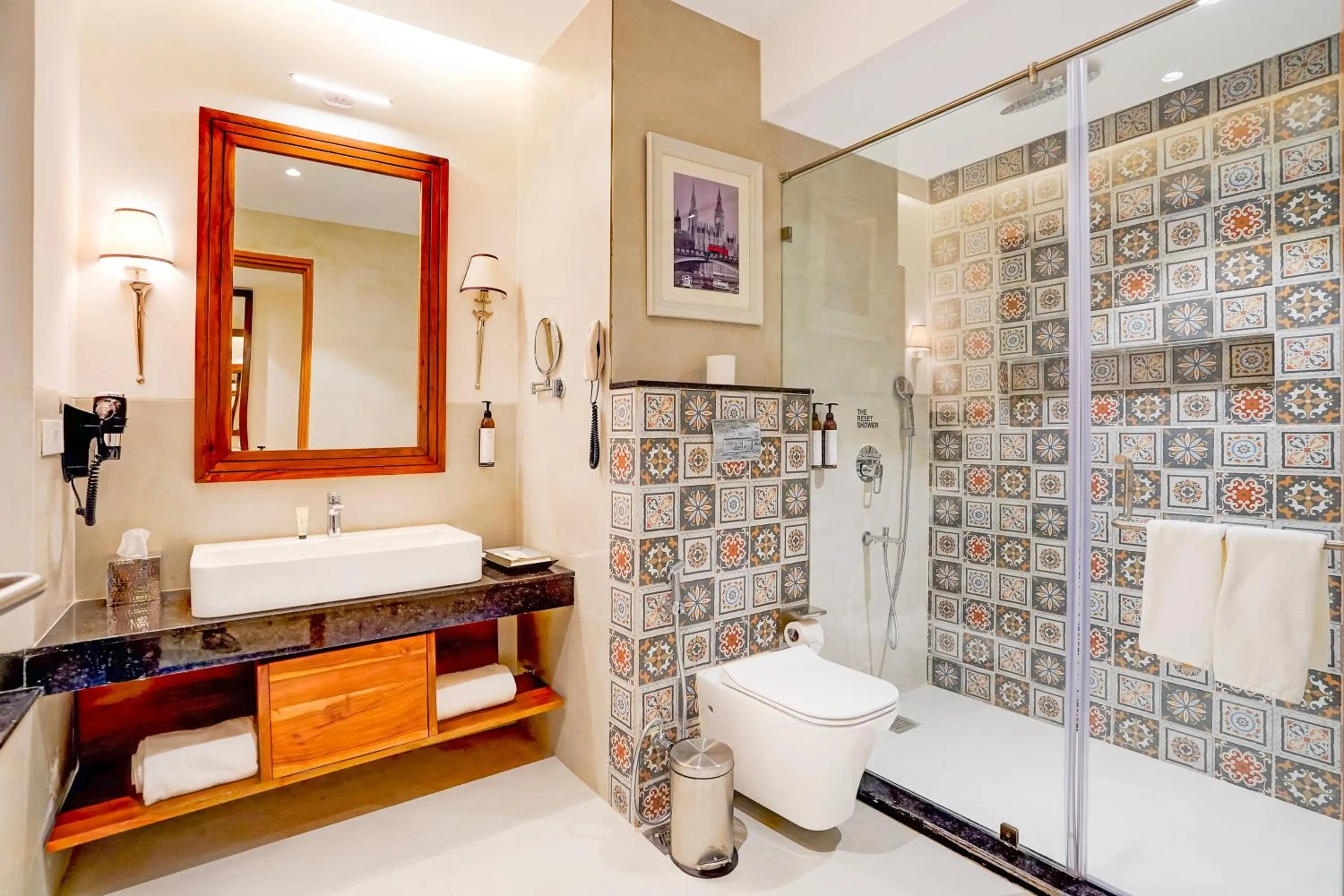 Bathroom in Sunday Resort & Spa by CheckIn Manesar Gurugram