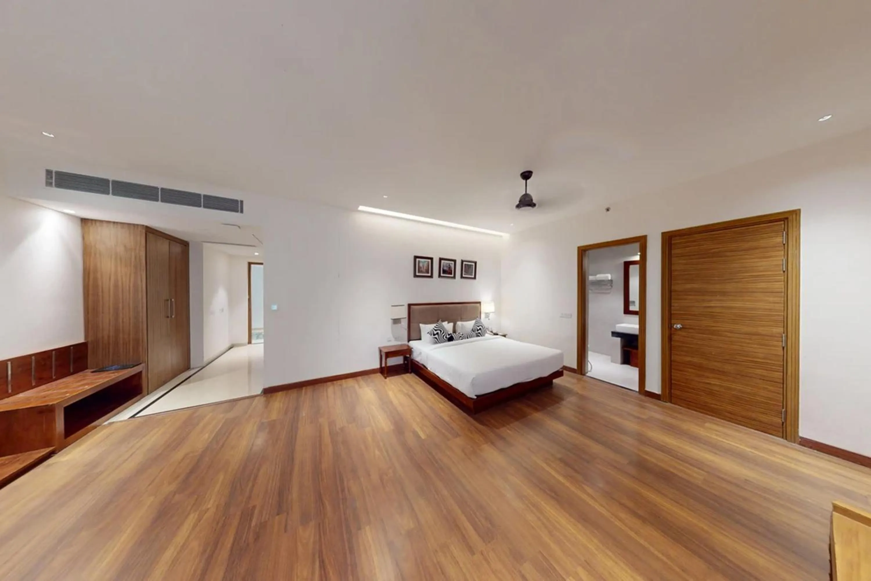 Bed in Sunday Resort & Spa by CheckIn Manesar Gurugram