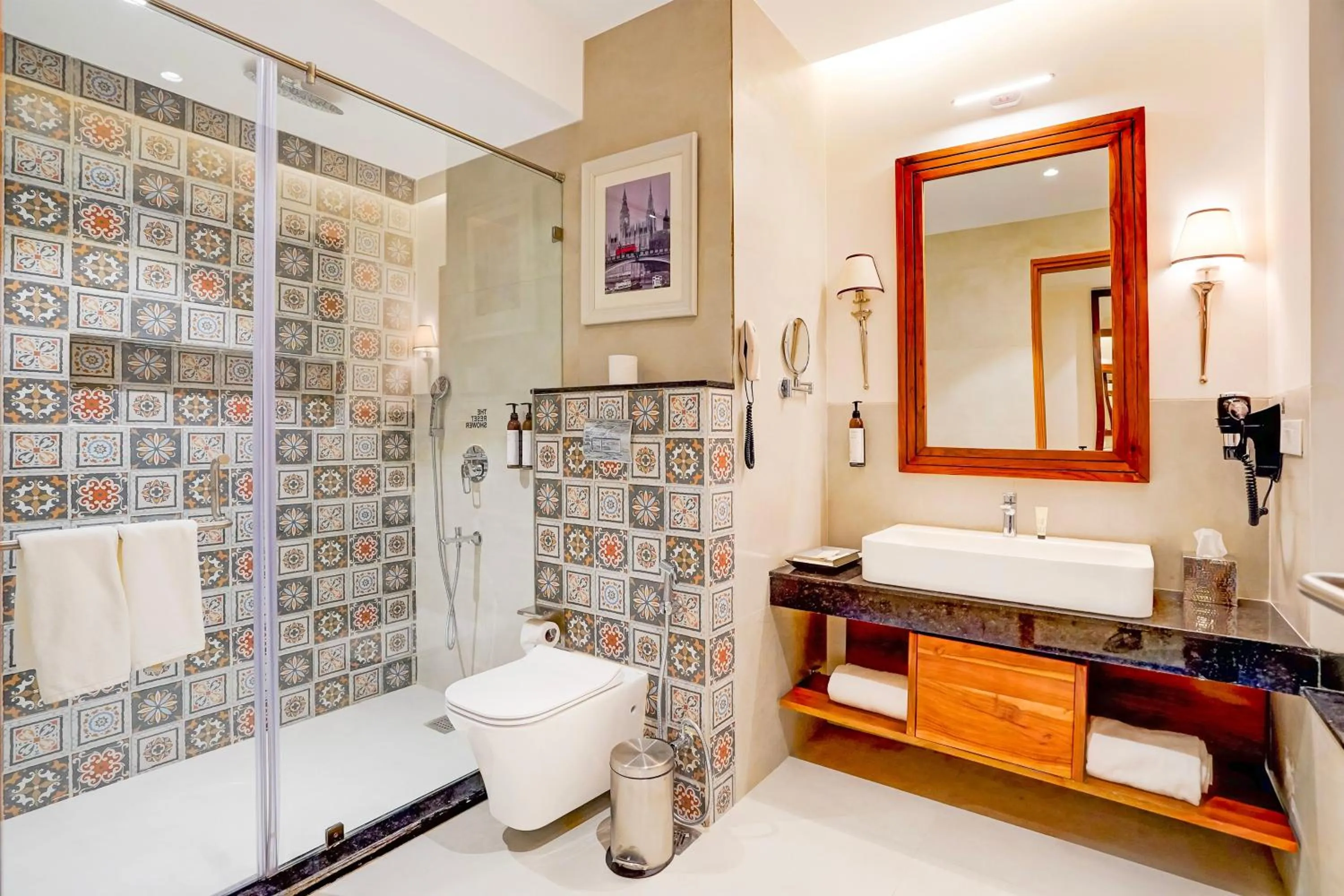 Bathroom in Sunday Resort & Spa by CheckIn Manesar Gurugram