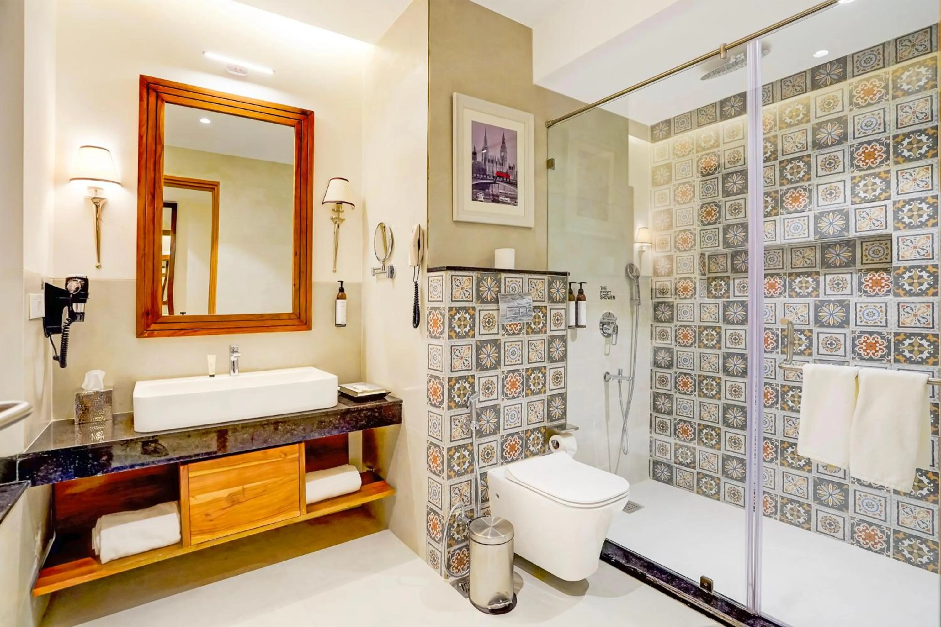 Bathroom in Sunday Resort & Spa by CheckIn Manesar Gurugram