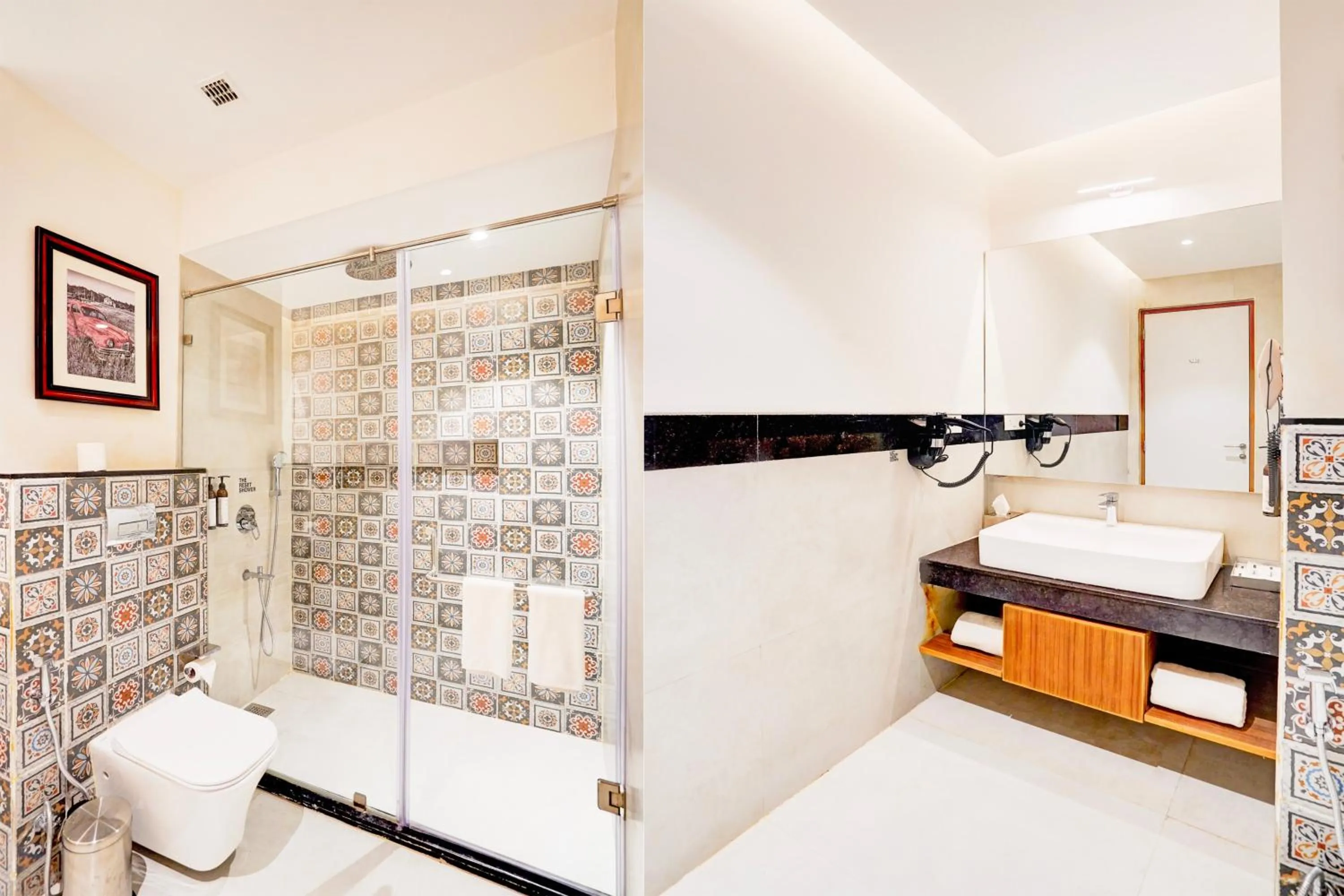 Bathroom in Sunday Resort & Spa by CheckIn Manesar Gurugram