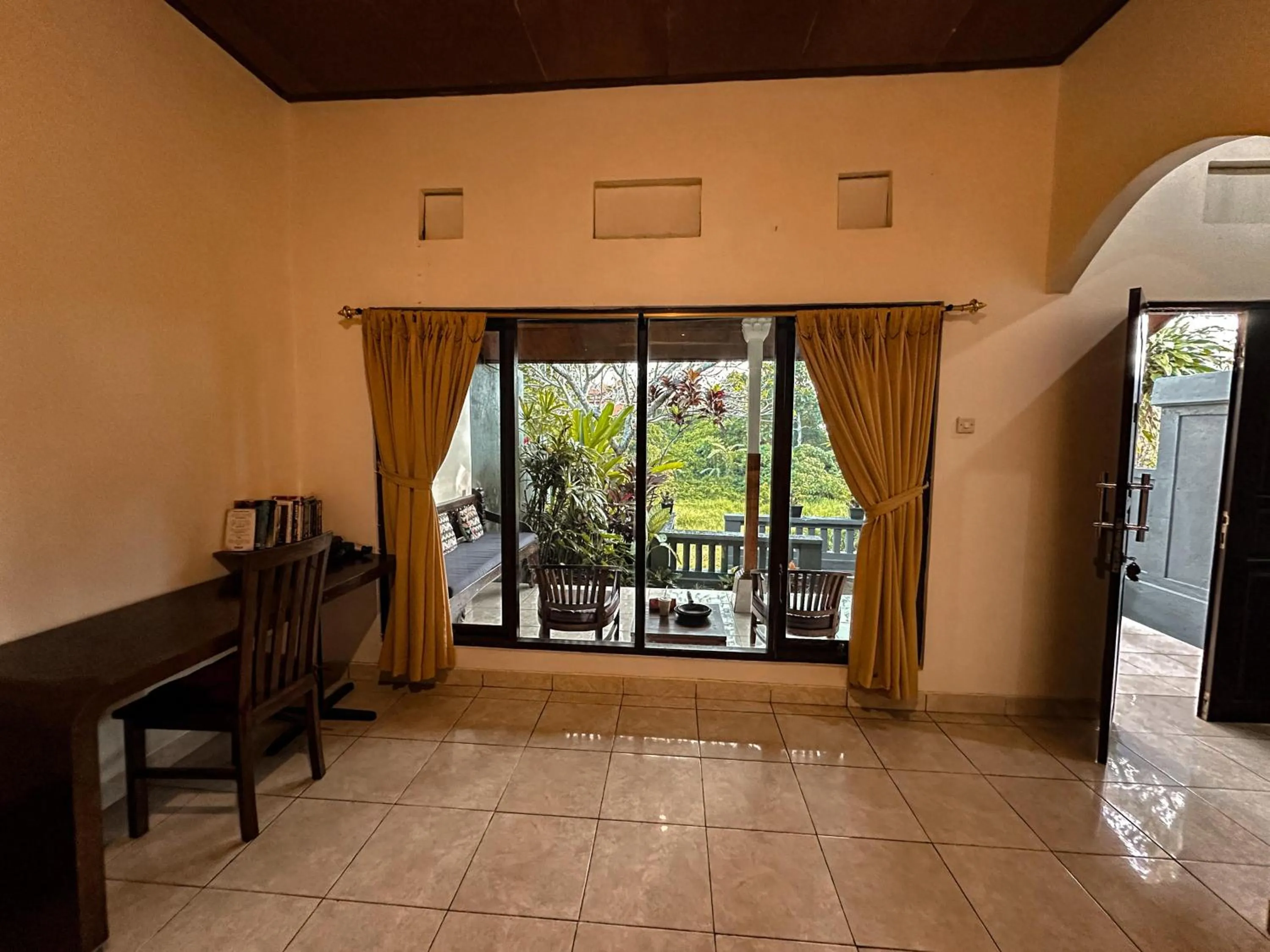 Seating area in Kampoeng Joglo Abangan Ubud