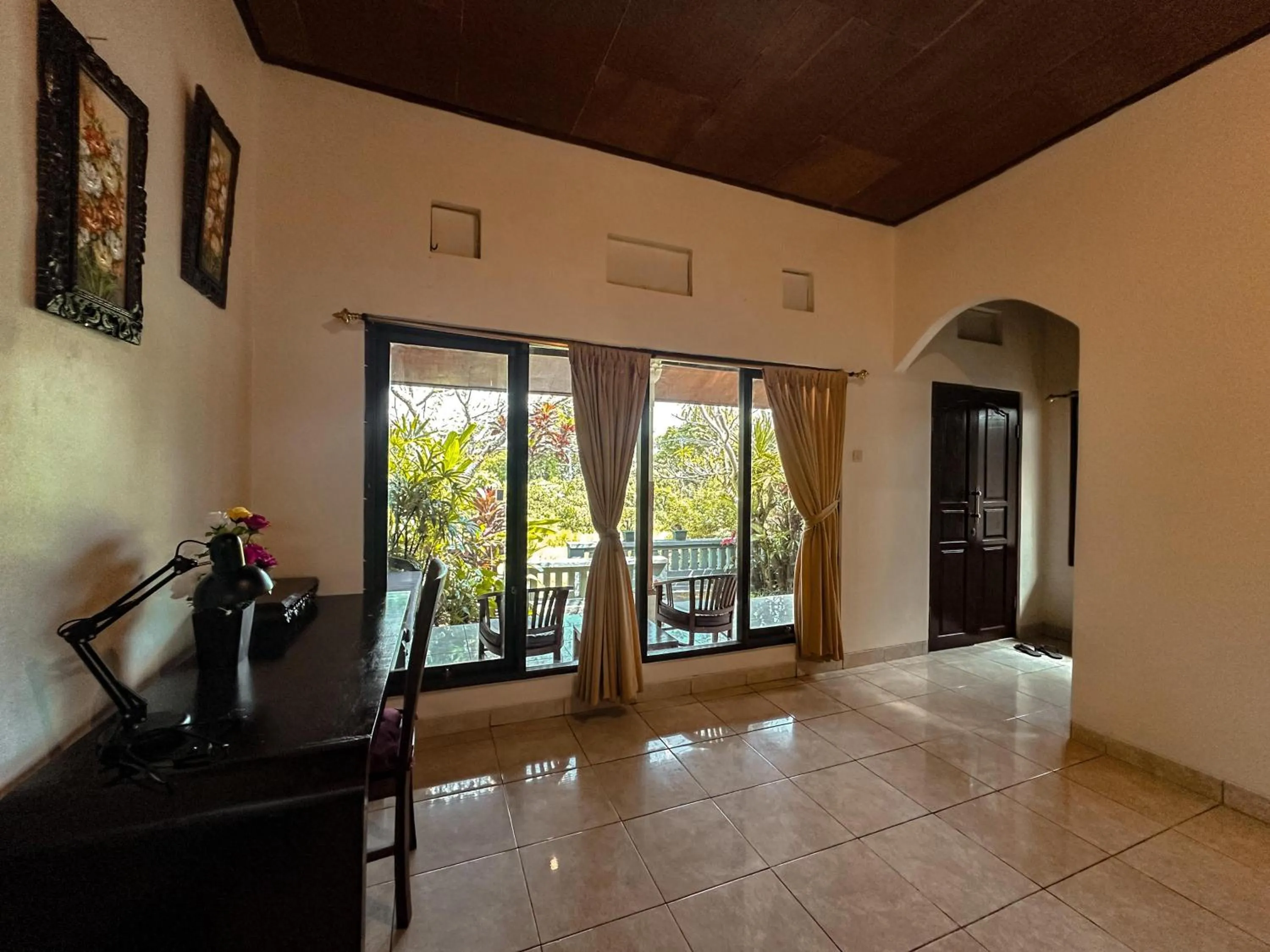 Seating area in Kampoeng Joglo Abangan Ubud