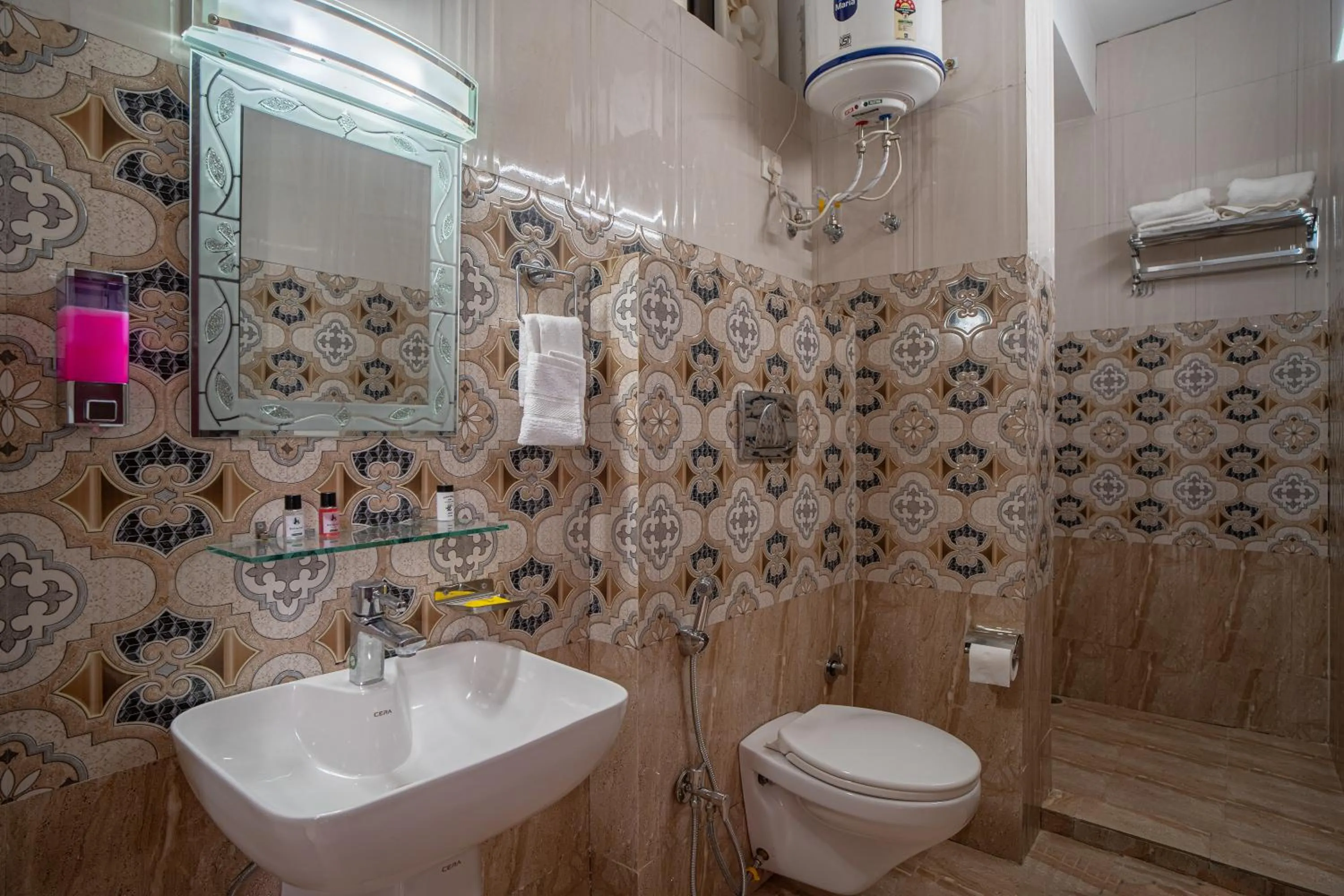 Bathroom in Captain Resorts