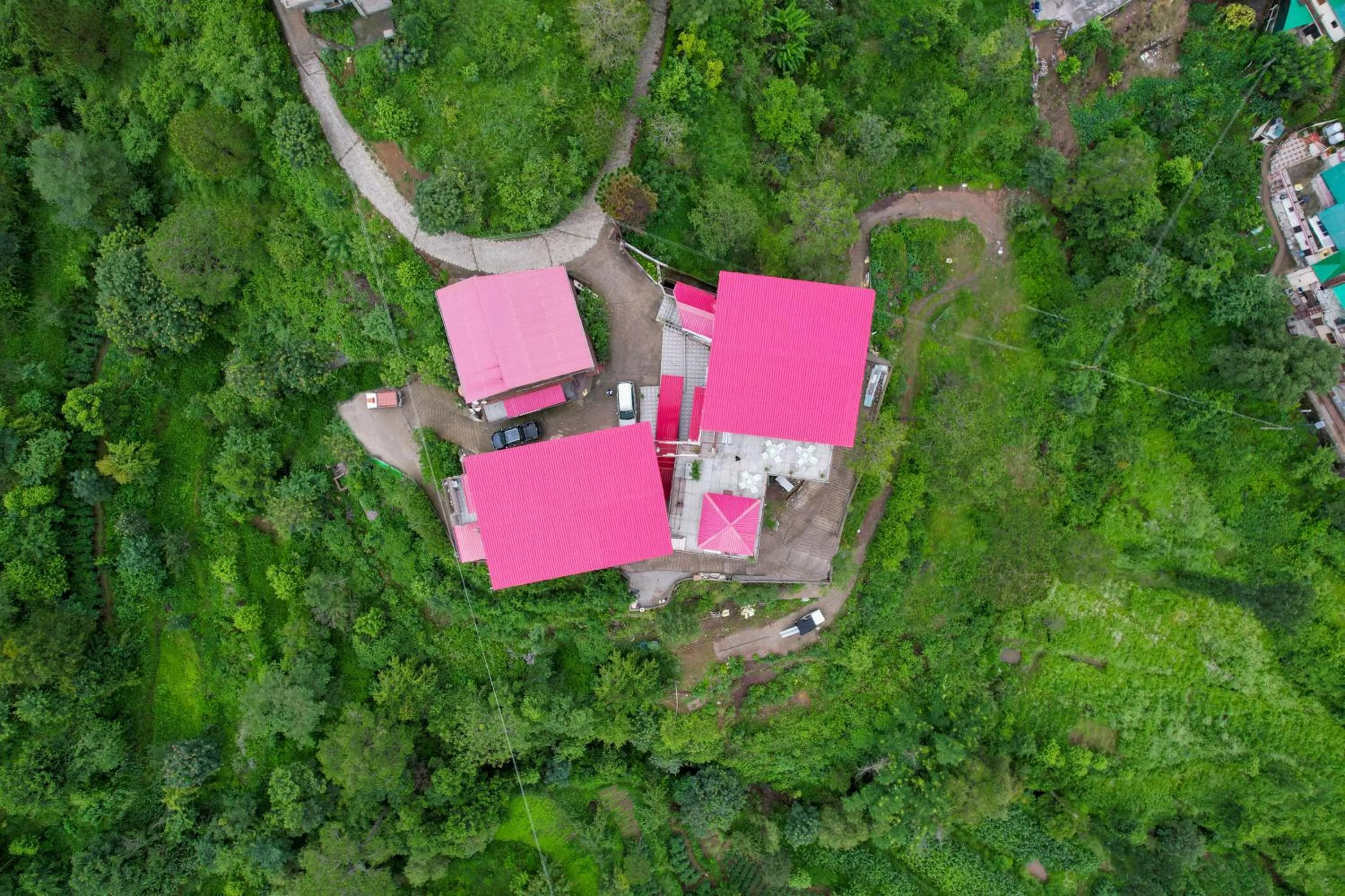 Bird's eye view in Captain Resorts