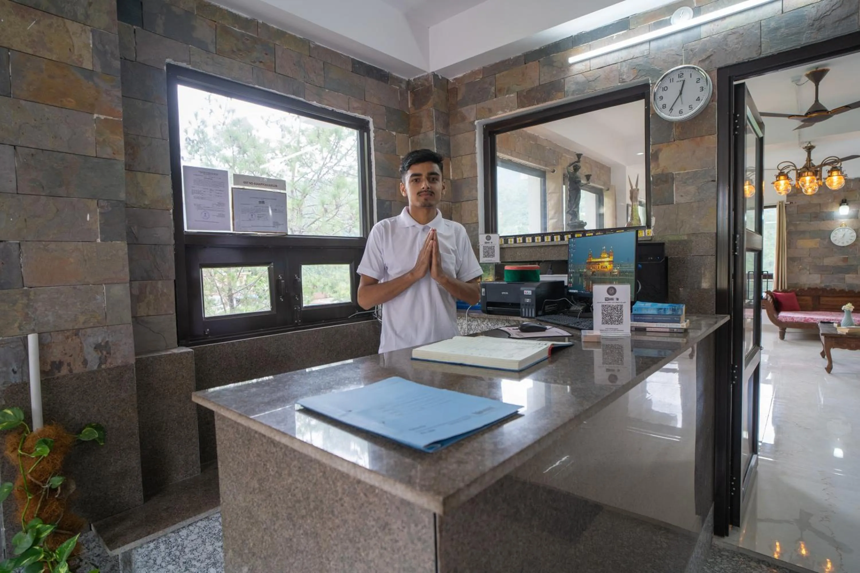 Lobby or reception in Captain Resorts