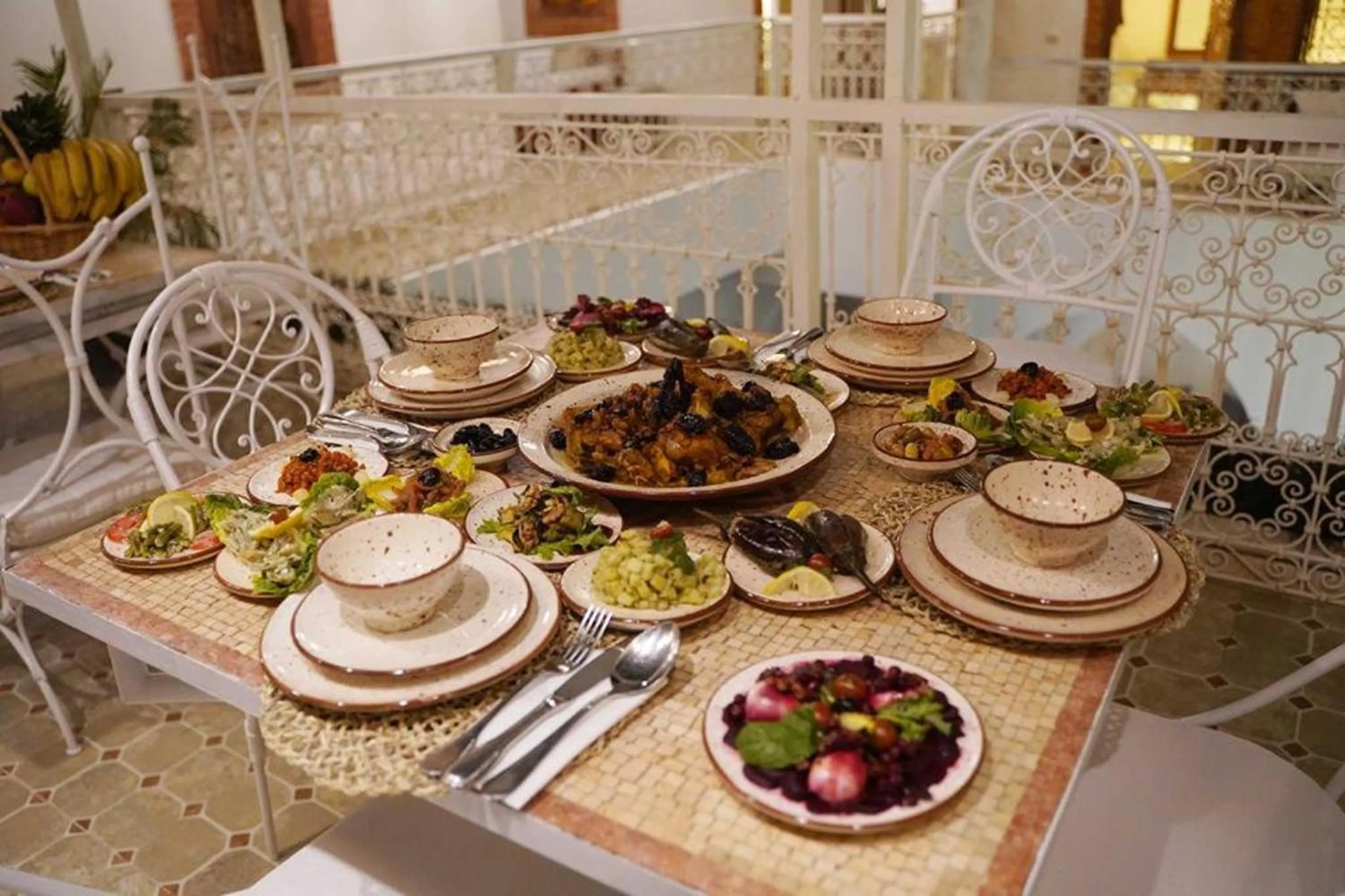 Food in Riad Oum H&N Exclusive