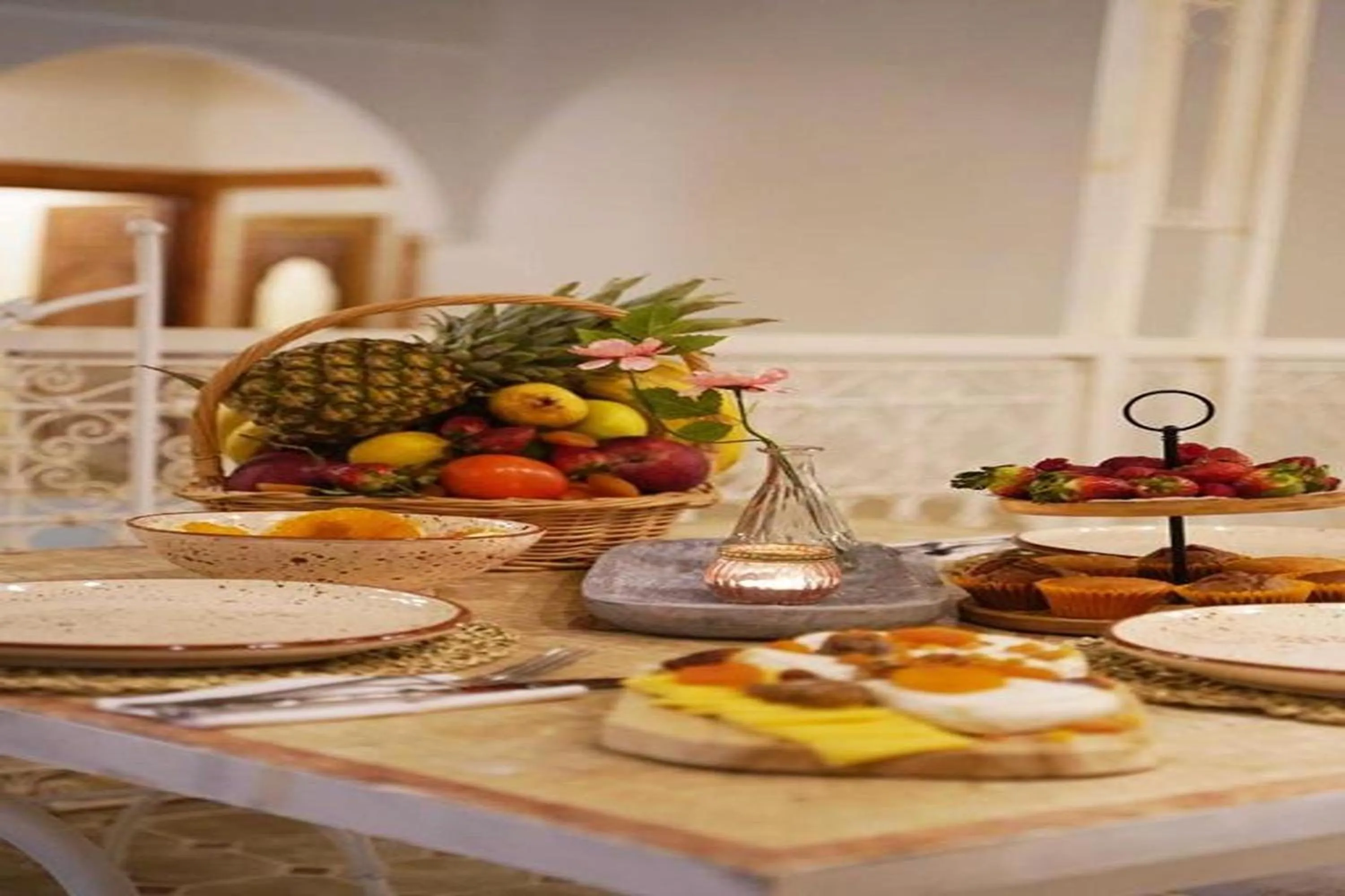 Buffet breakfast in Riad Oum H&N Exclusive