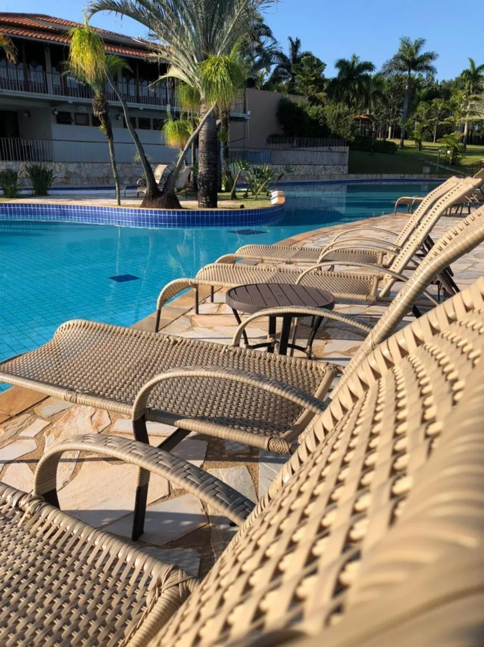Patio in Obbá Coema Village Hotel