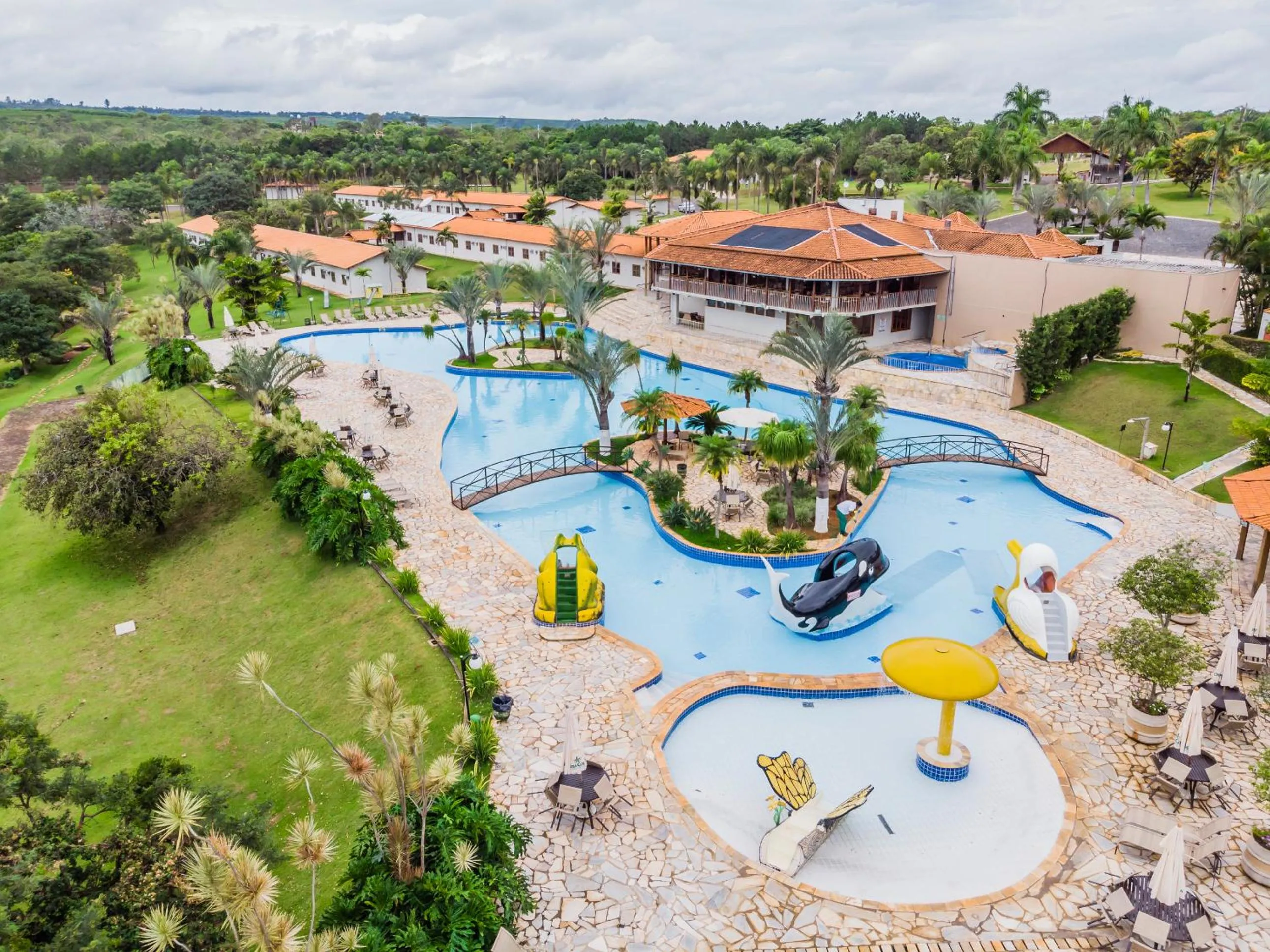 Bird's eye view in Obbá Coema Village Hotel