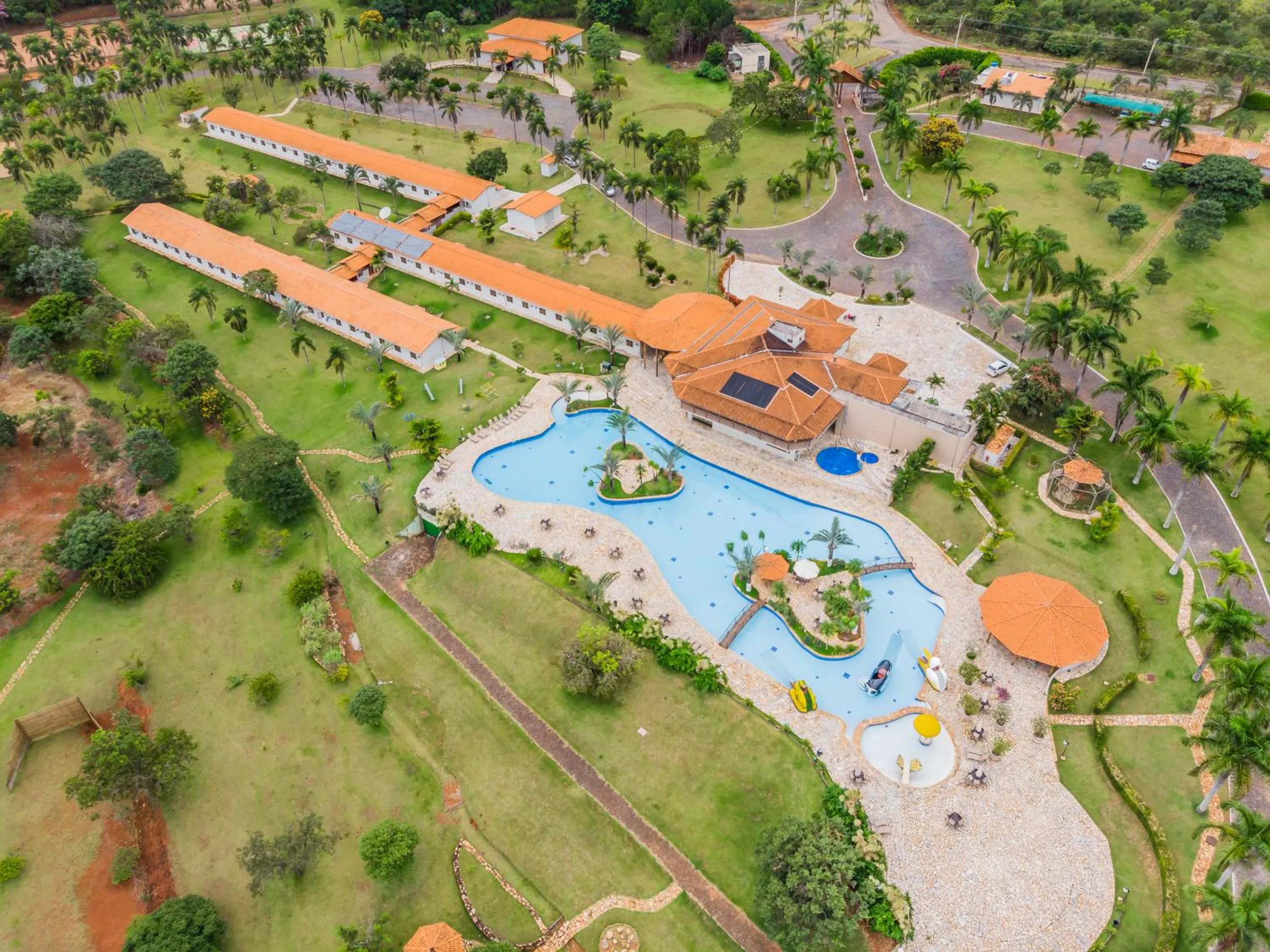 Bird's eye view in Obbá Coema Village Hotel