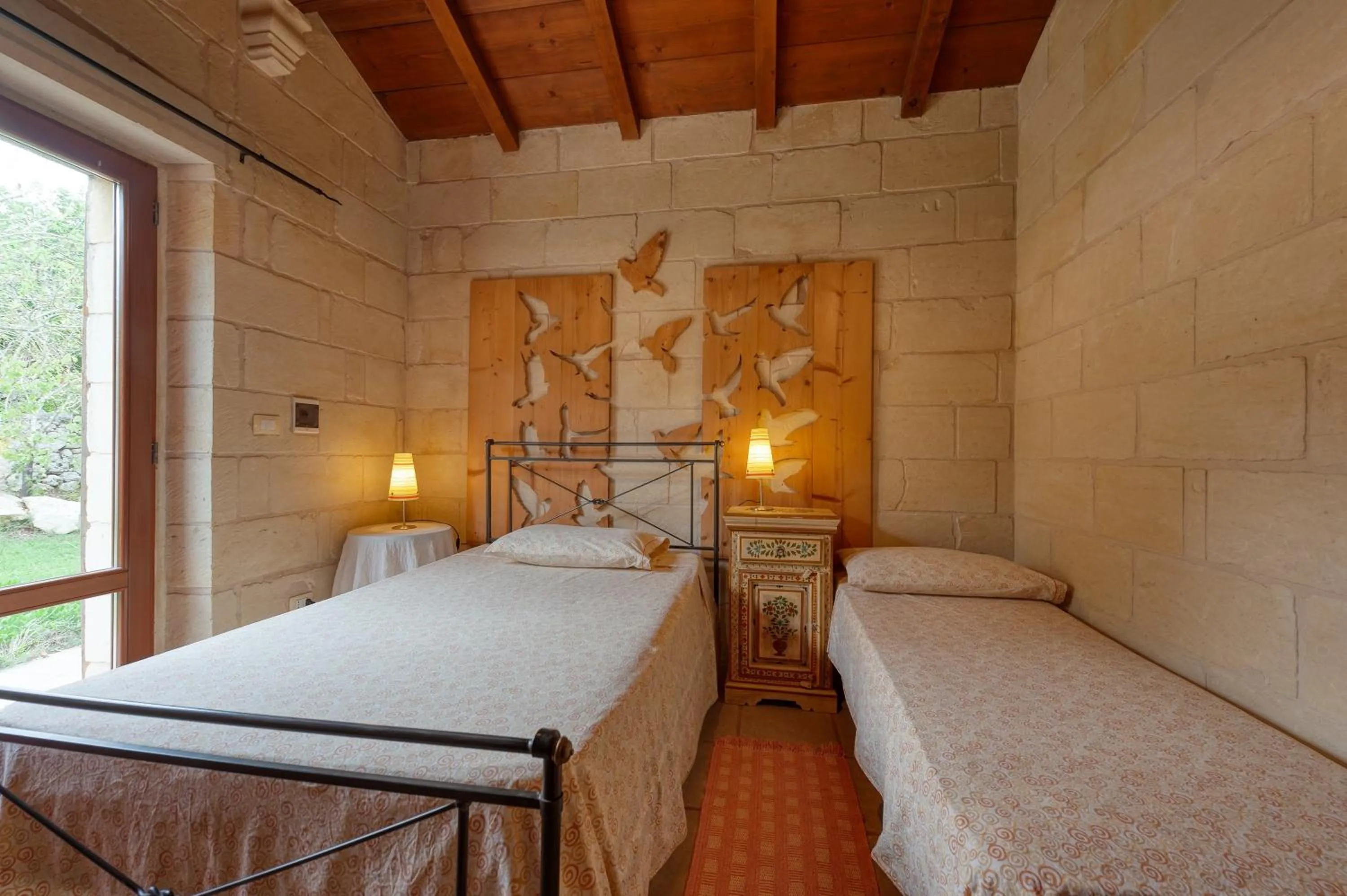 Property building, Bed in Masseria Copertini