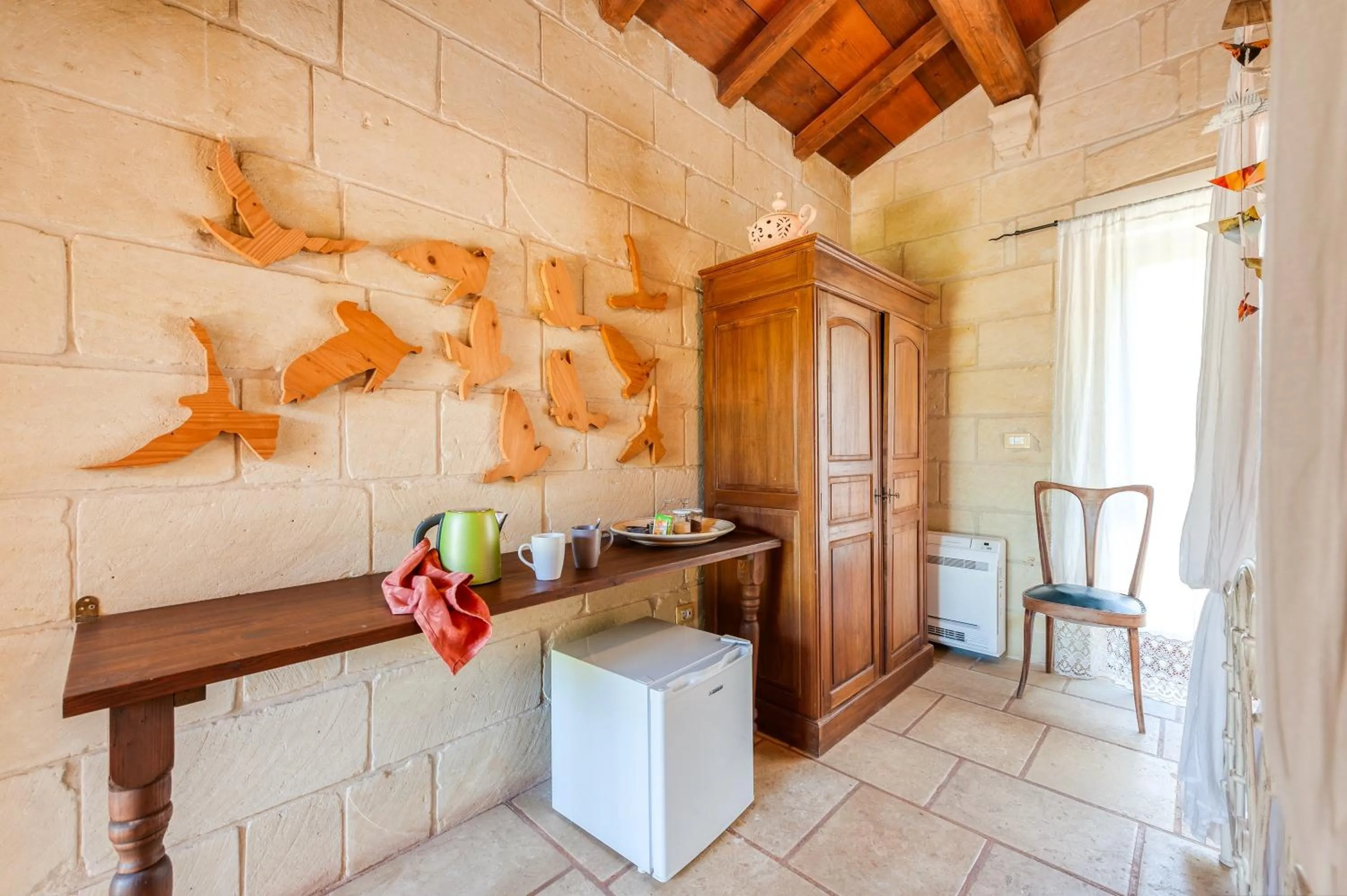 Living room in Masseria Copertini