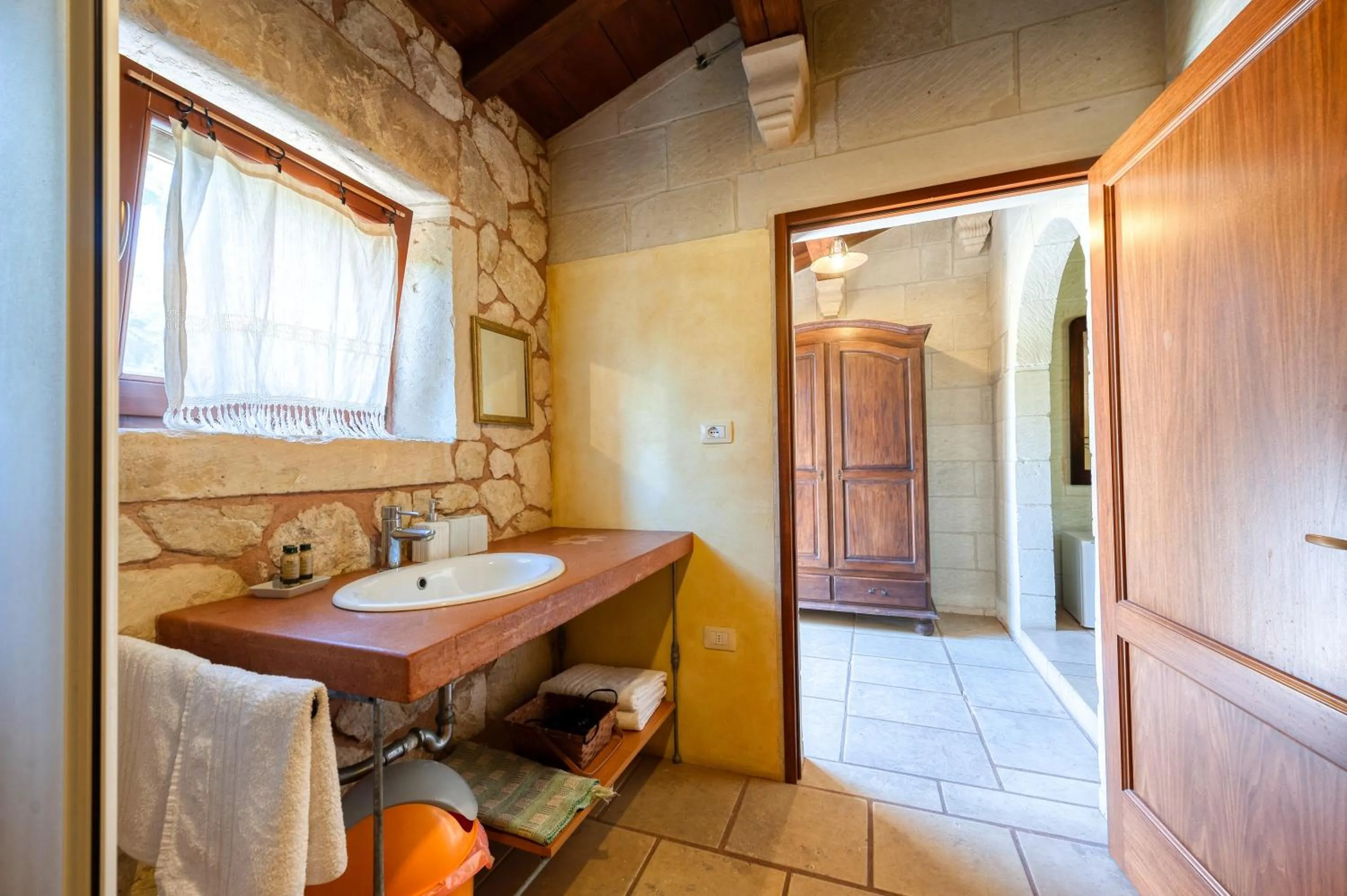 Living room in Masseria Copertini
