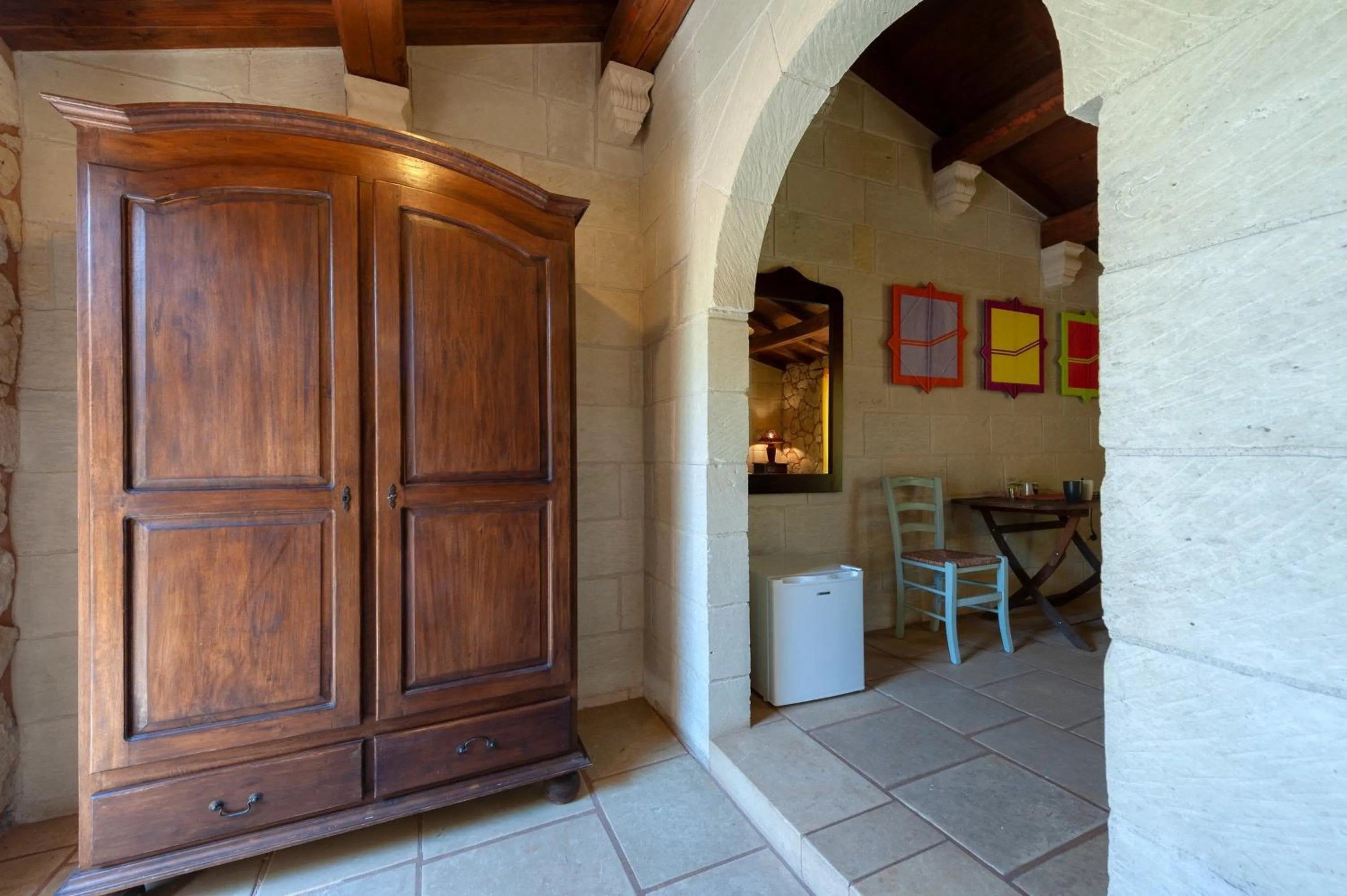 Living room in Masseria Copertini