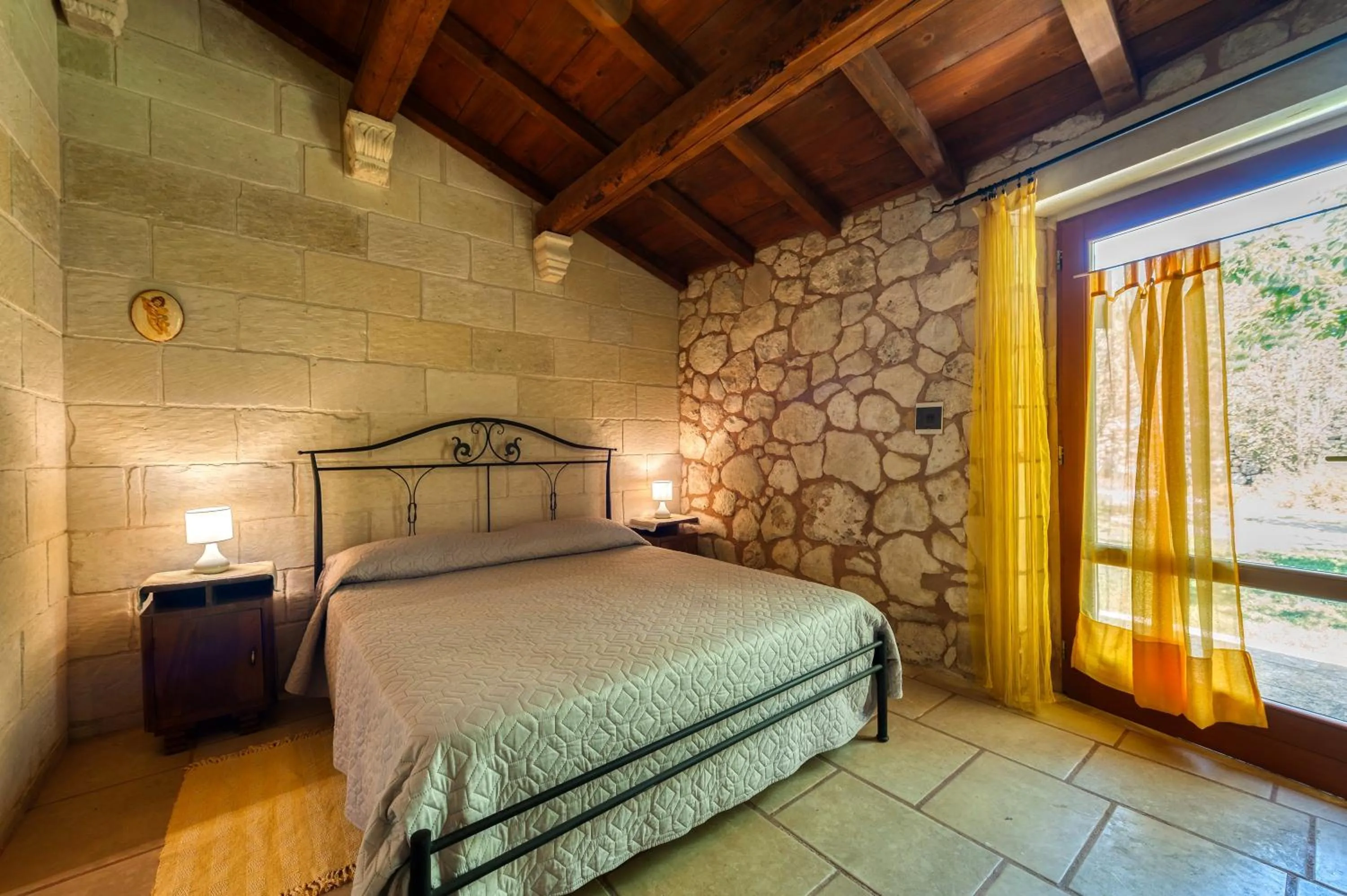 Property building, Bed in Masseria Copertini