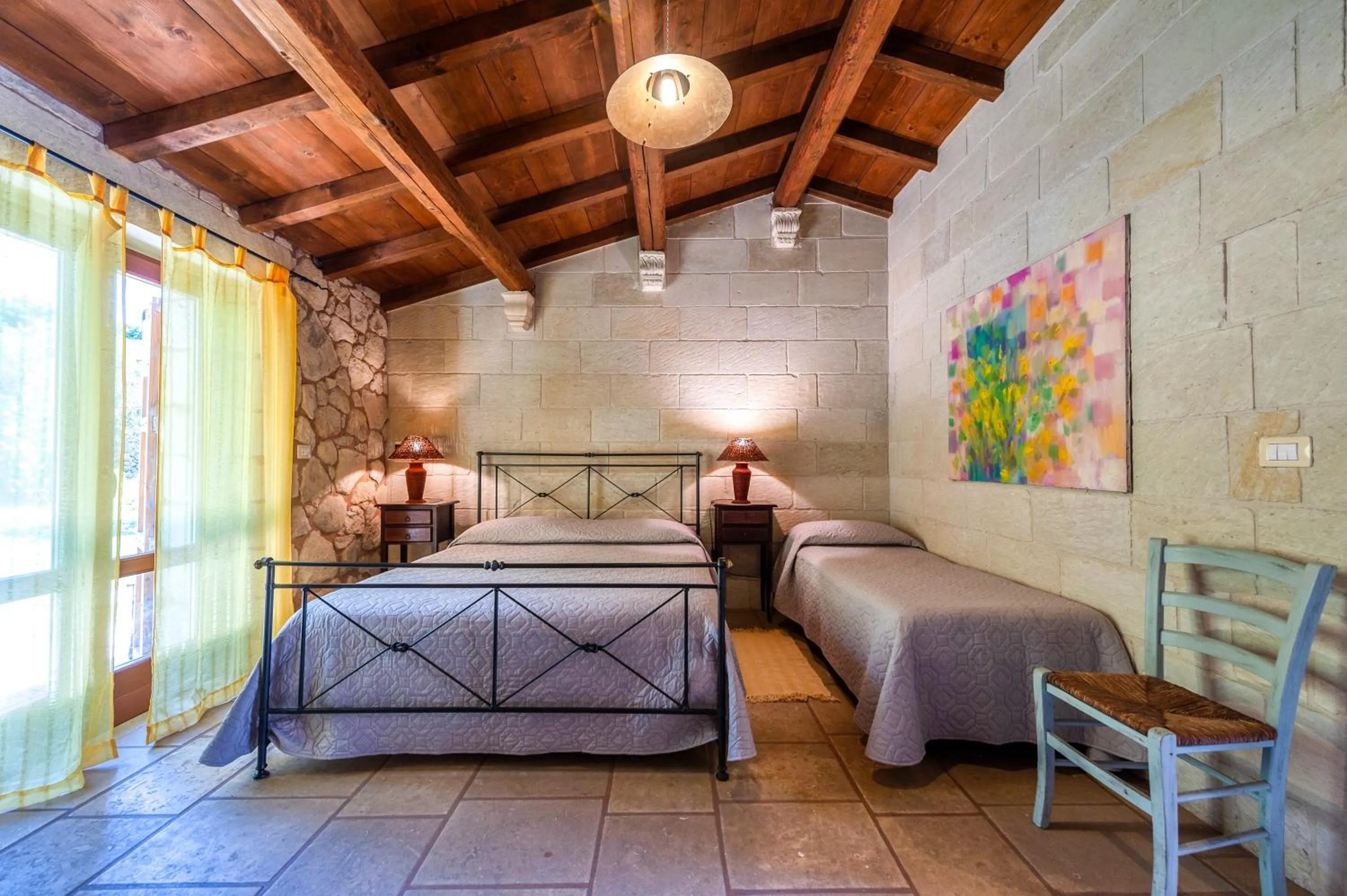 Property building, Bed in Masseria Copertini